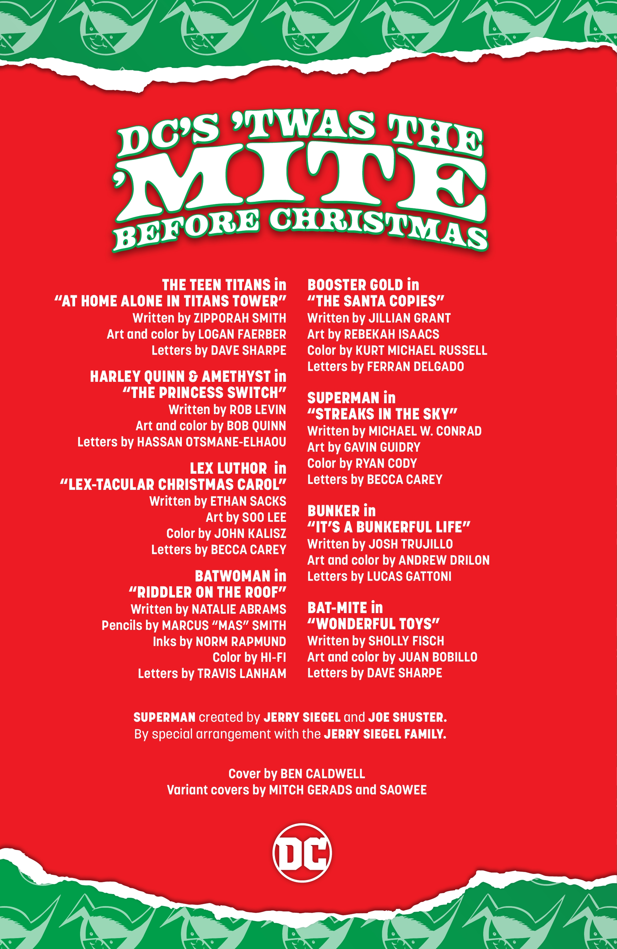 DC's 'Twas the Mite Before Christmas (2023-): Chapter 1 - Page 3