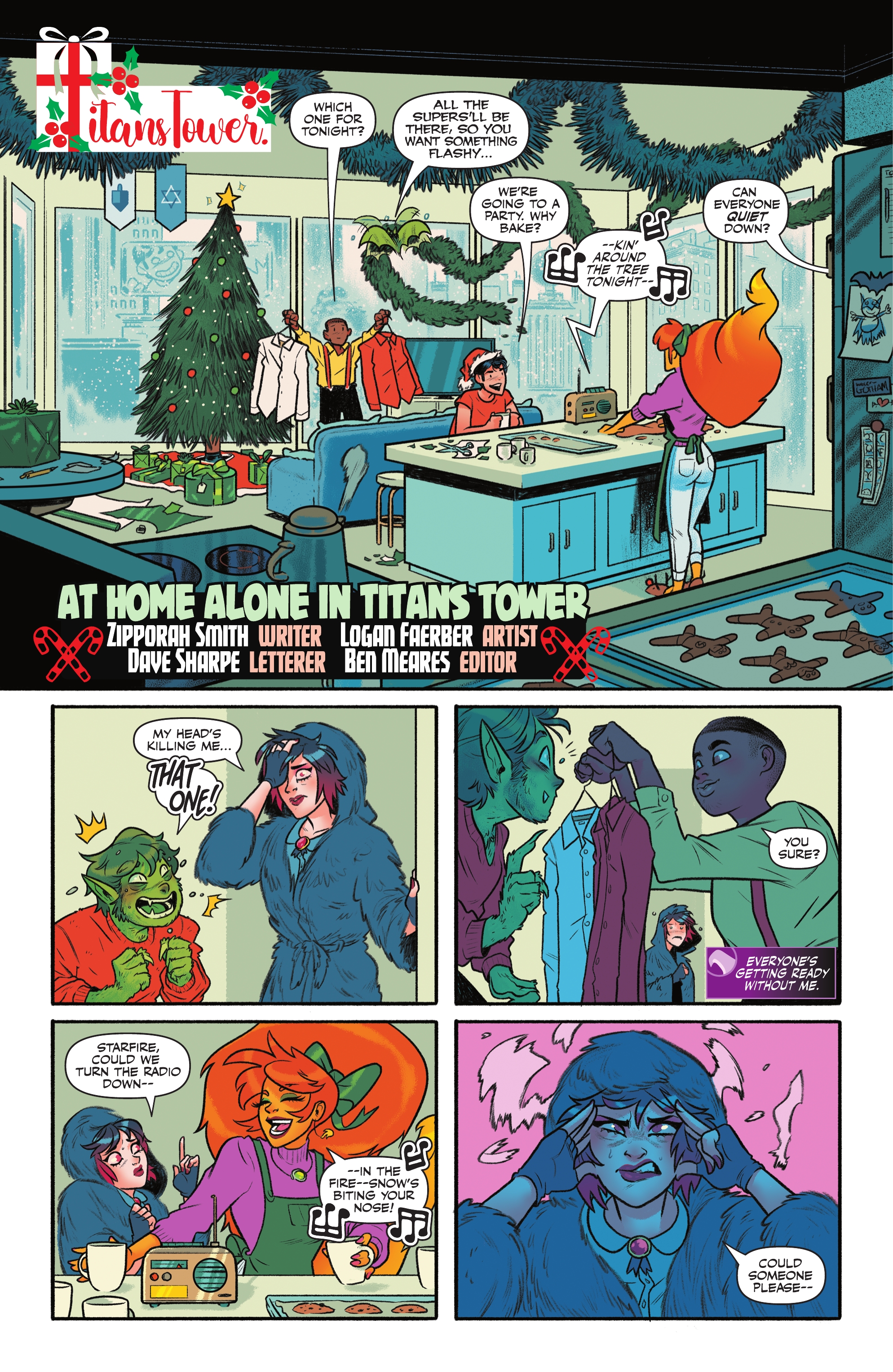 DC's 'Twas the Mite Before Christmas (2023-): Chapter 1 - Page 4