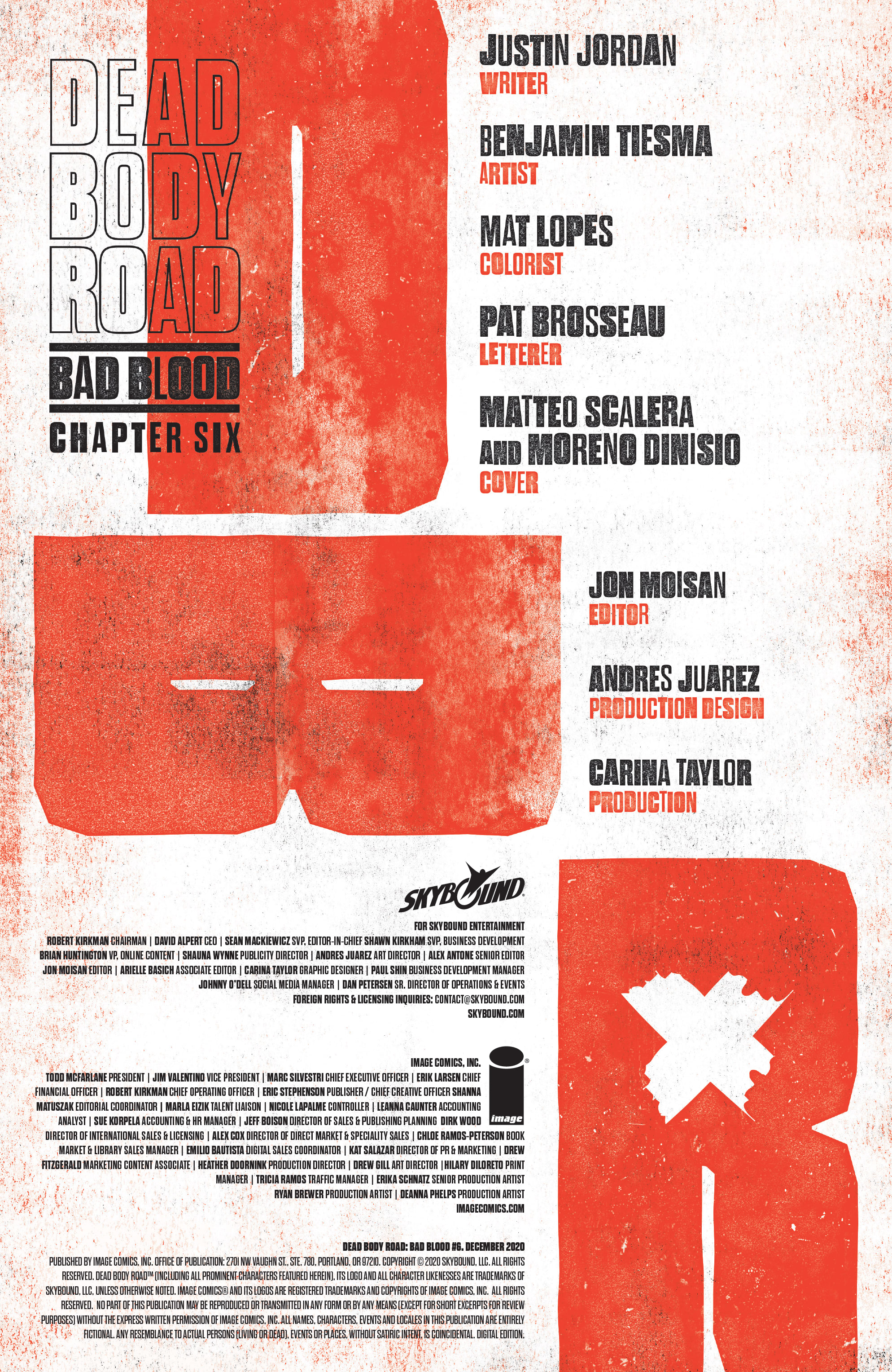 Dead Body Road: Bad Blood (2020-): Chapter 6 - Page 2