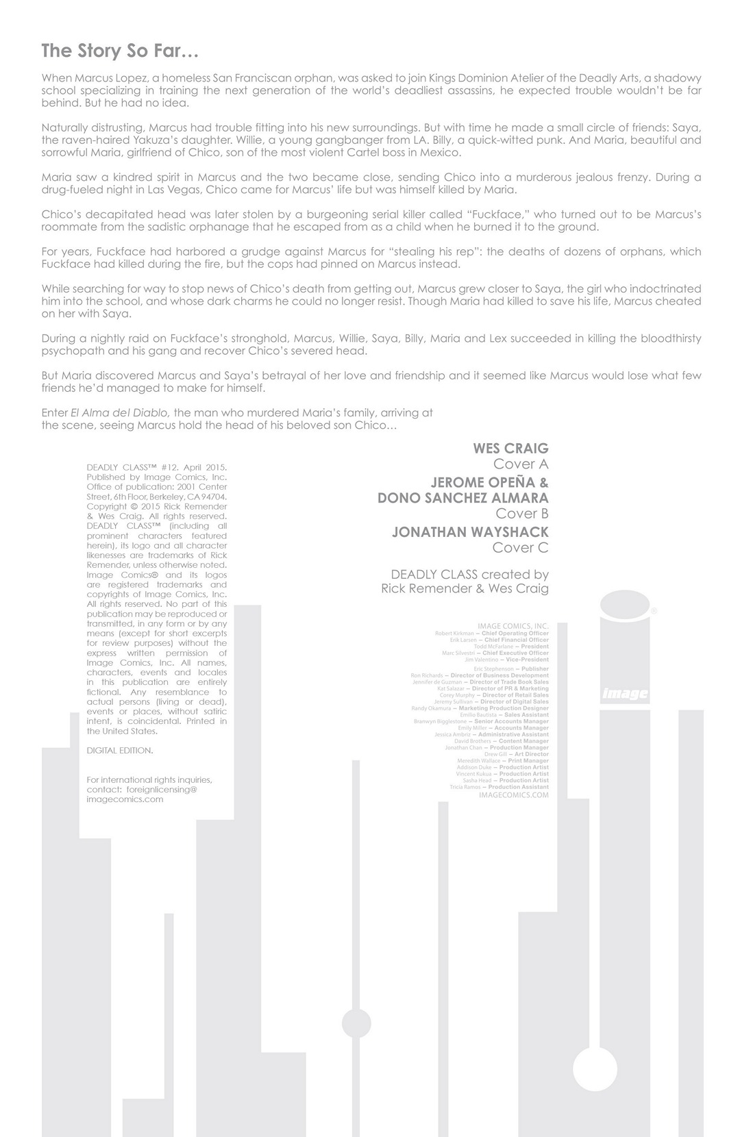 Deadly Class (2014-): Chapter 12 - Page 2