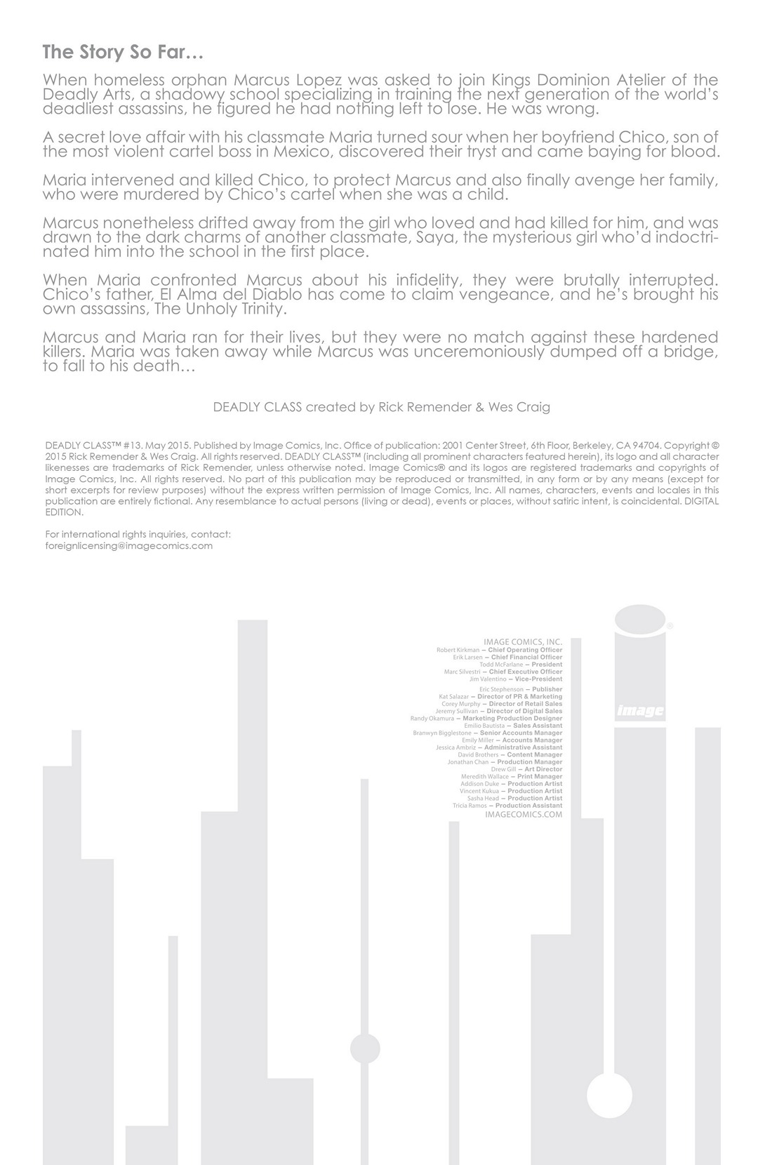 Deadly Class (2014-): Chapter 13 - Page 2