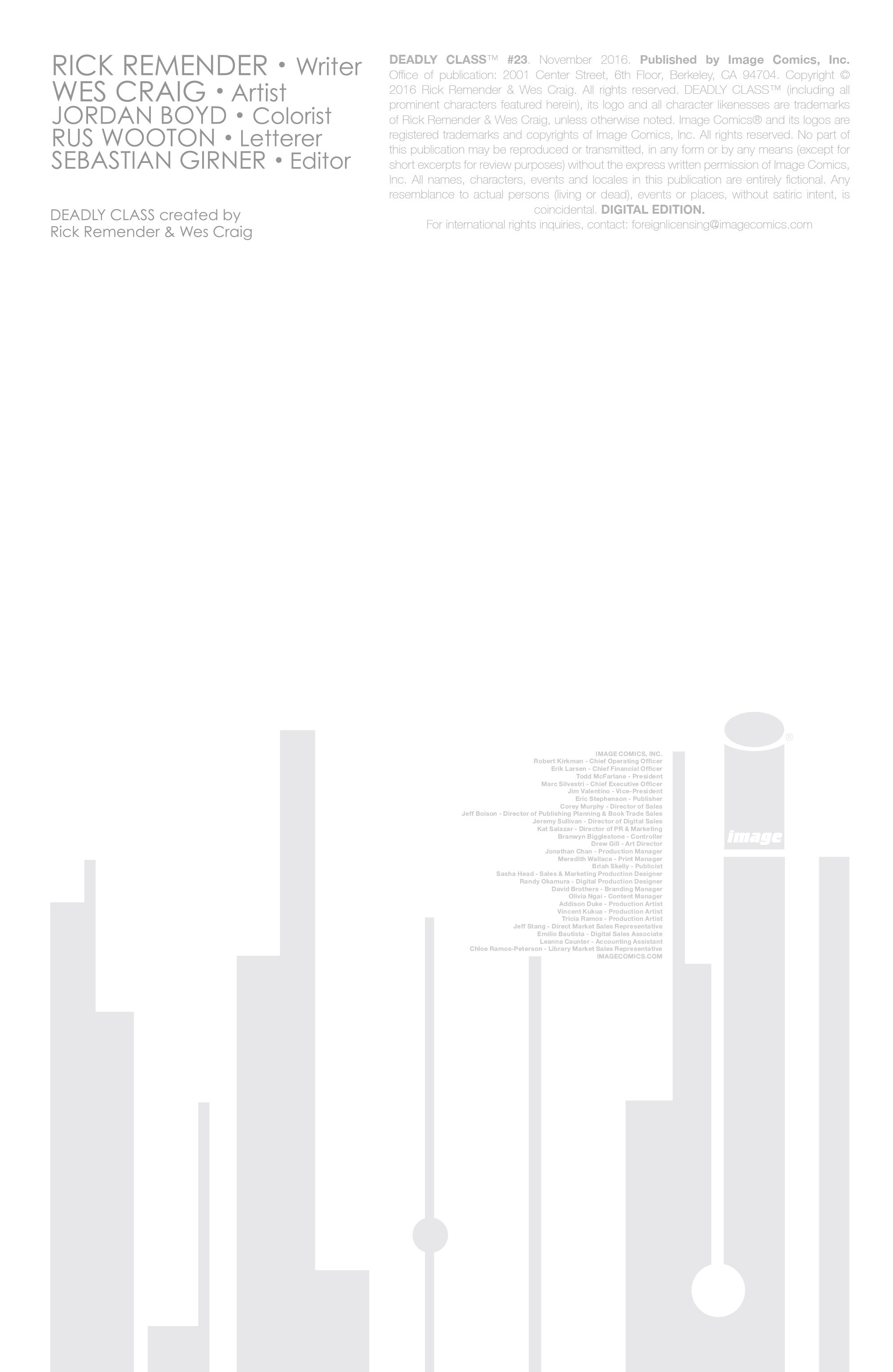 Deadly Class (2014-): Chapter 23 - Page 2