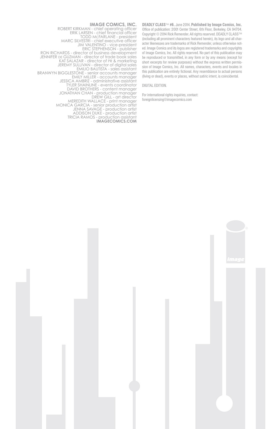 Deadly Class (2014-): Chapter 6 - Page 2