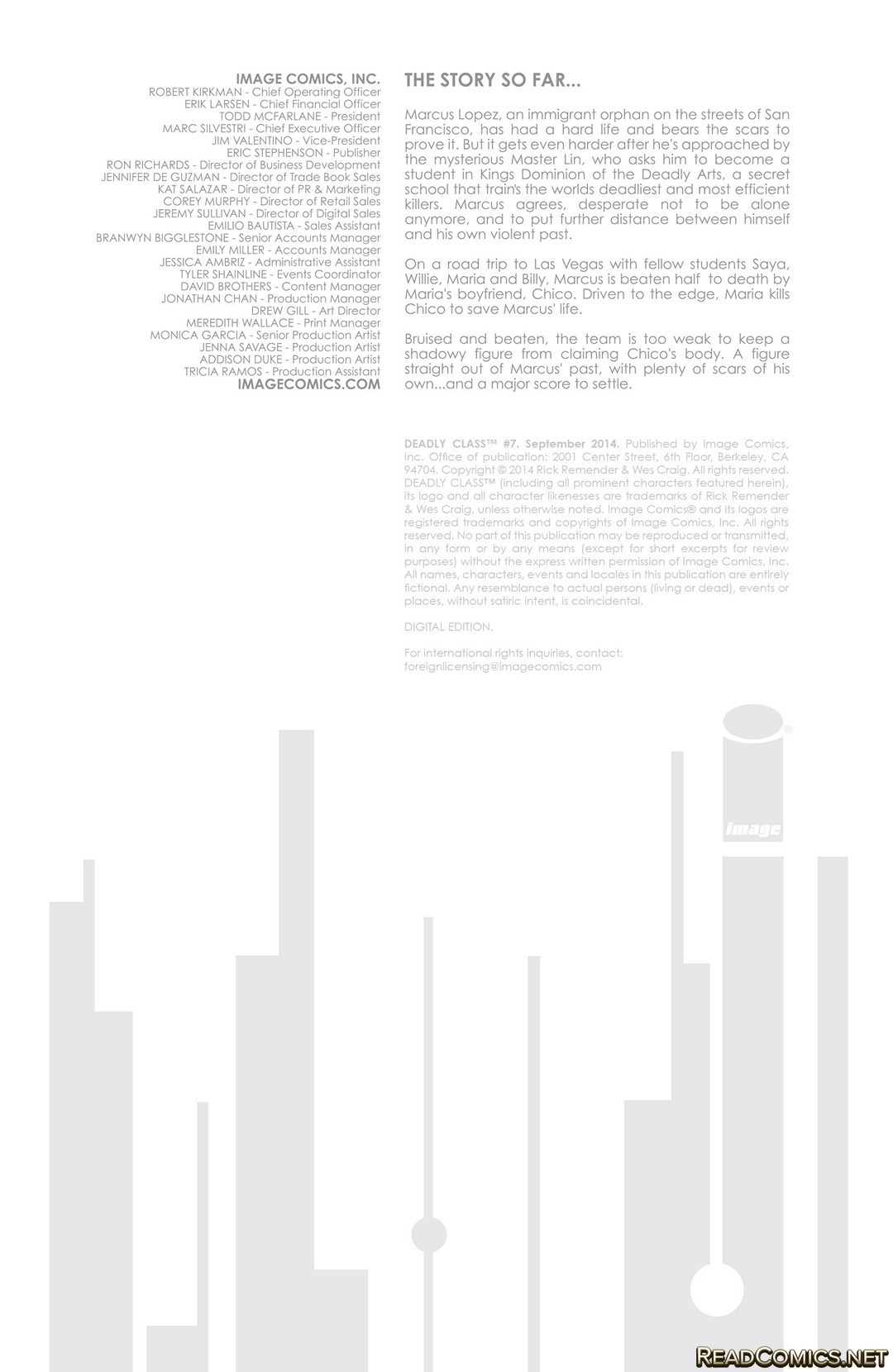 Deadly Class (2014-): Chapter 7 - Page 2