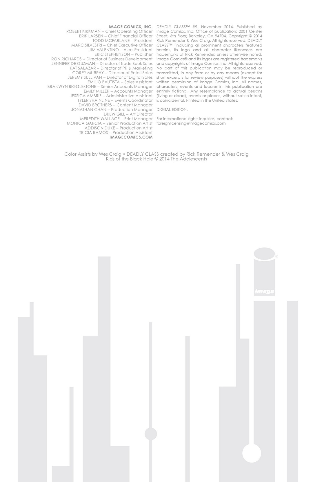 Deadly Class (2014-): Chapter 9 - Page 2