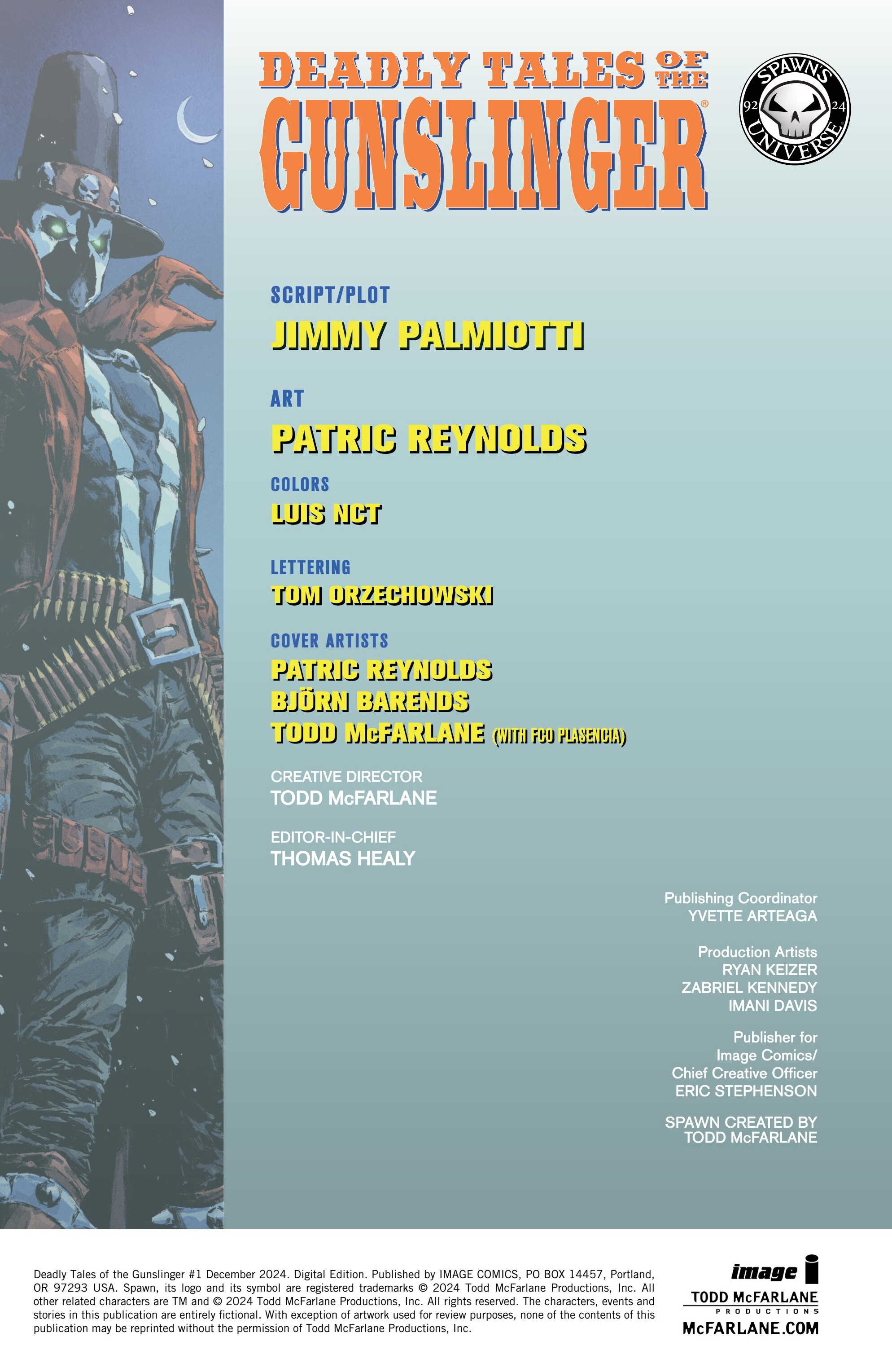 Deadly Tales of the Gunslinger Spawn (2024-): Chapter 1 - Page 4