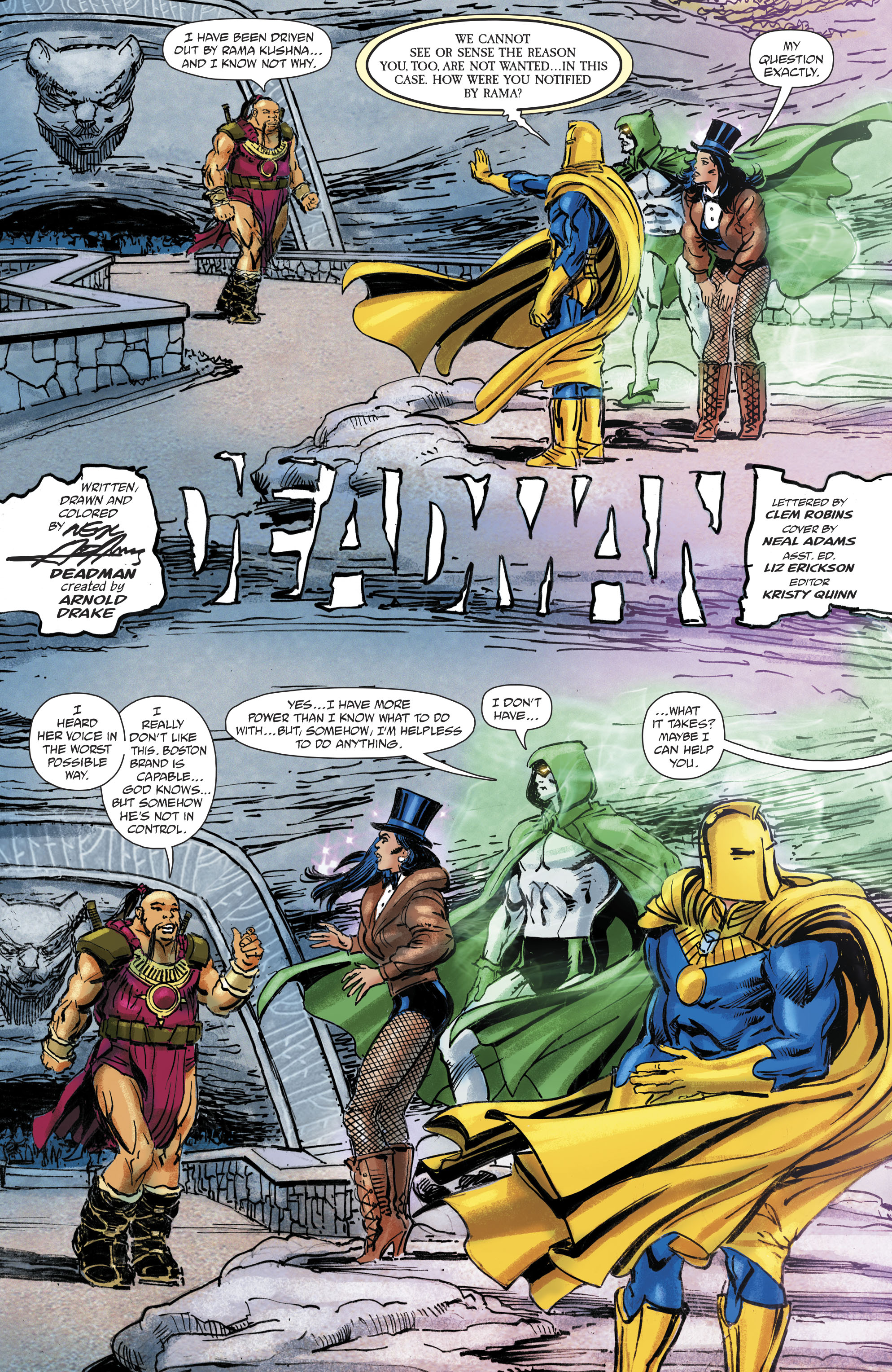 Deadman by Neal Adams (2017-): Chapter 6 - Page 5