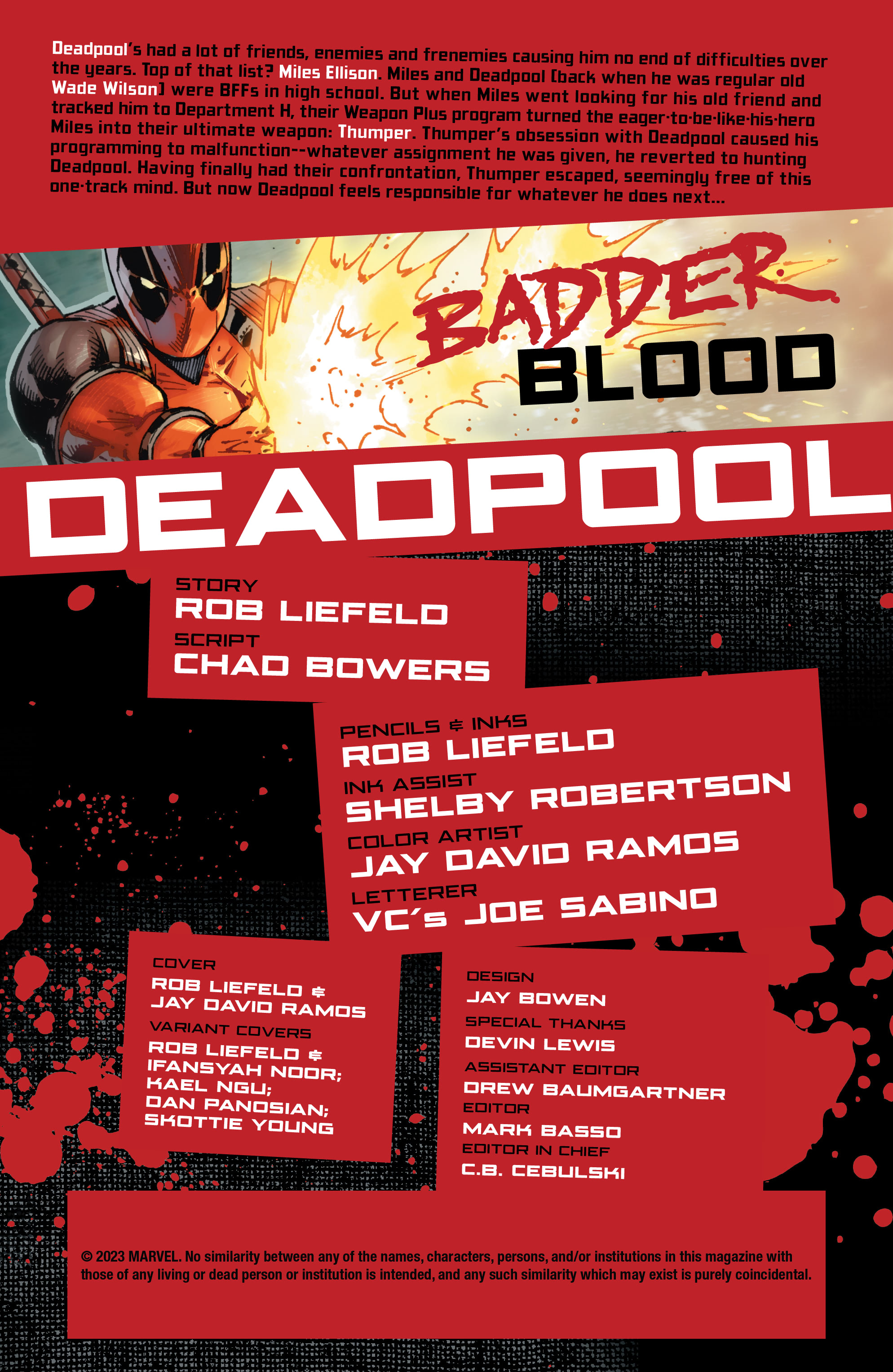 Deadpool: Badder Blood (2023-): Chapter 1 - Page 2