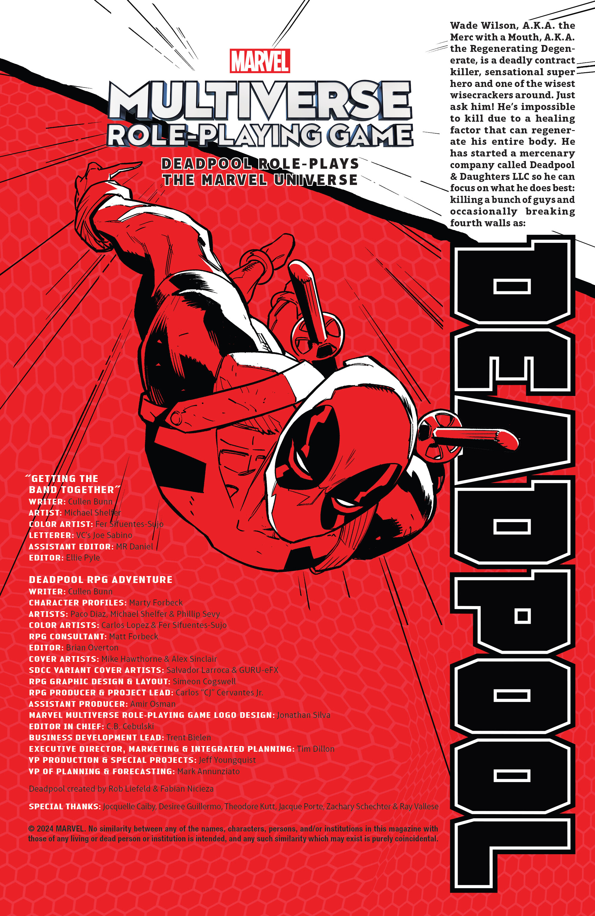 Deadpool Role-plays The Marvel Universe (2024-): Chapter 1 - Page 2