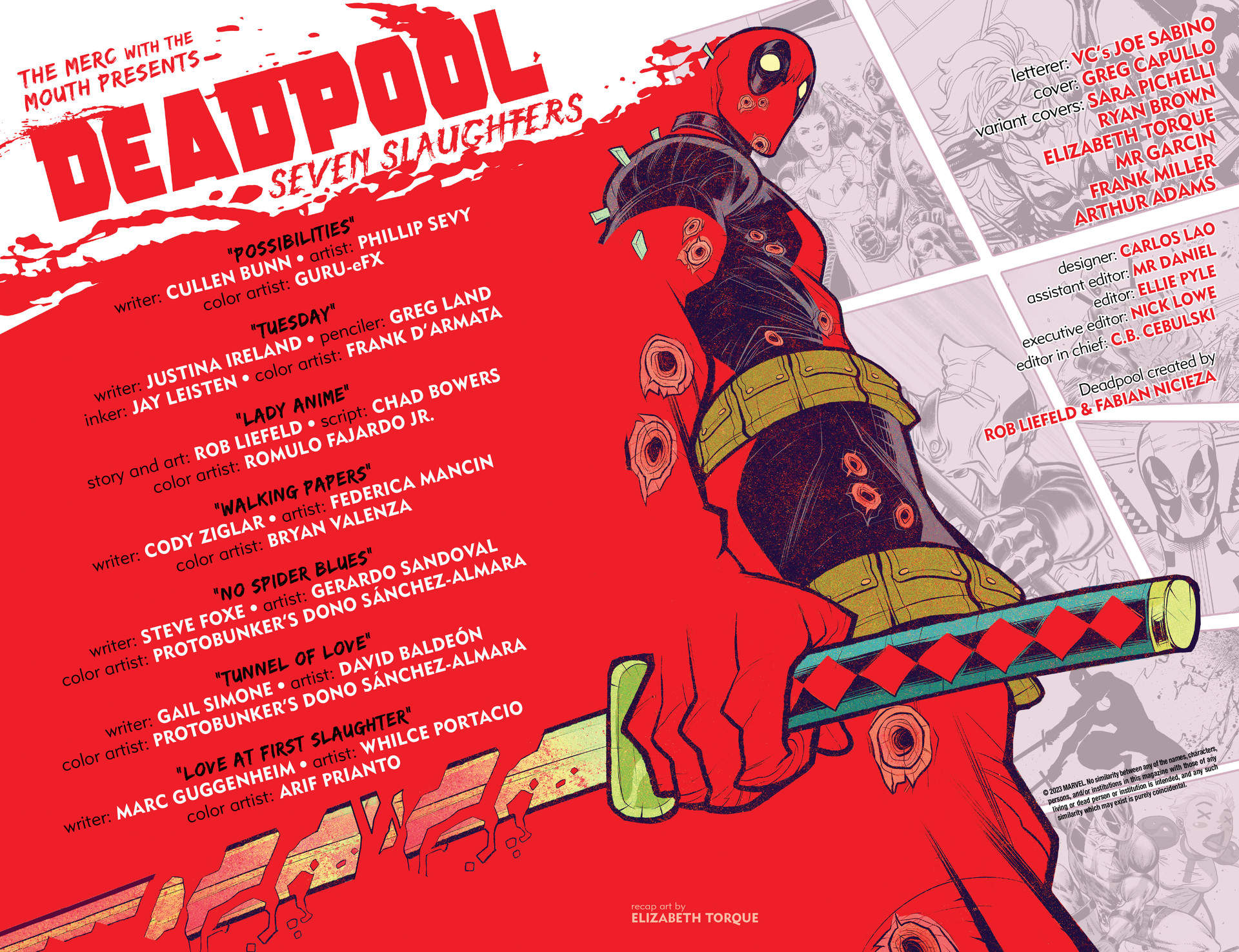 Deadpool: Seven Slaughters (2023-): Chapter 1 - Page 12