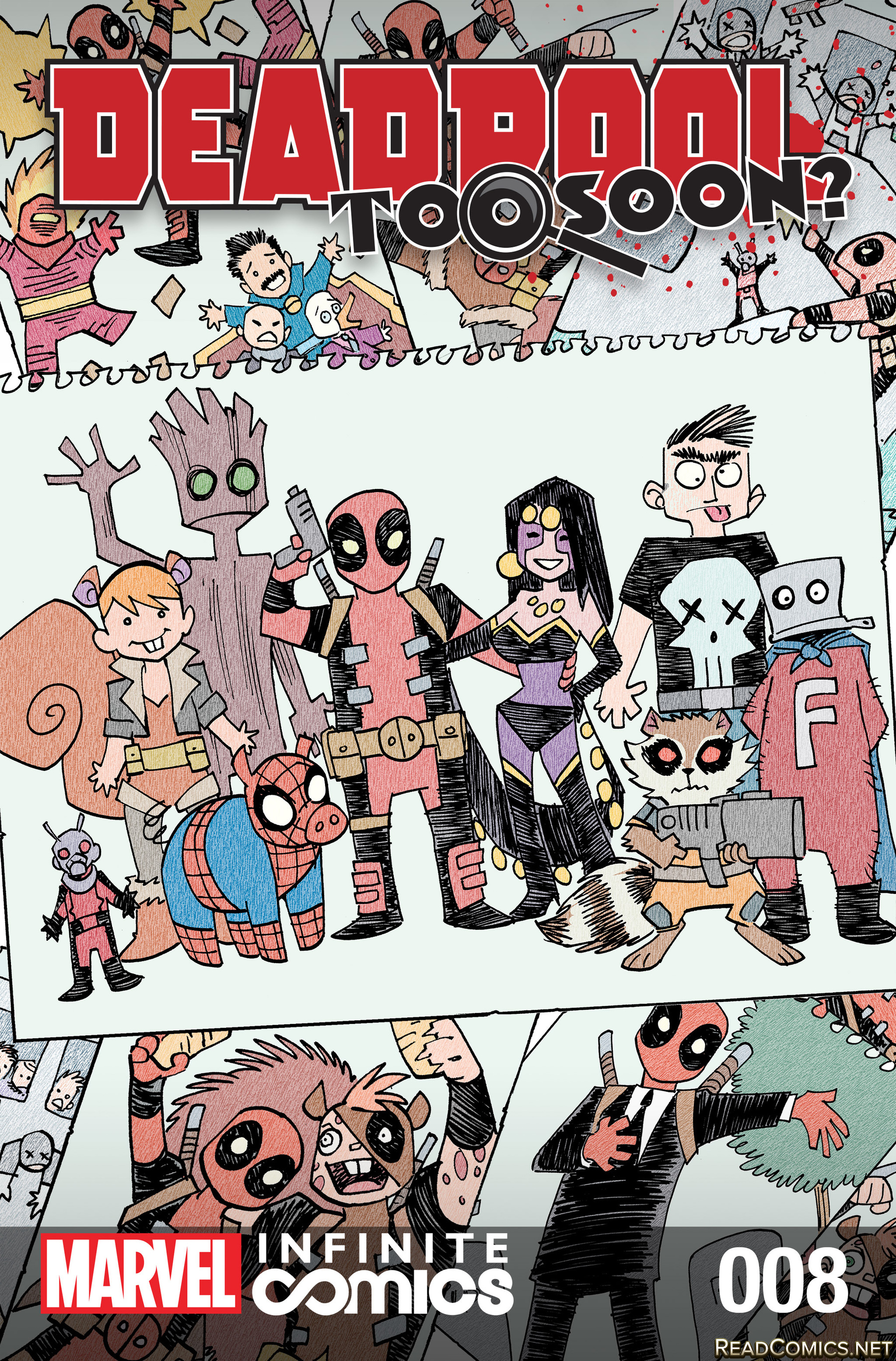 Deadpool: Too Soon? Infinite Comic: Chapter 8 - Page 1