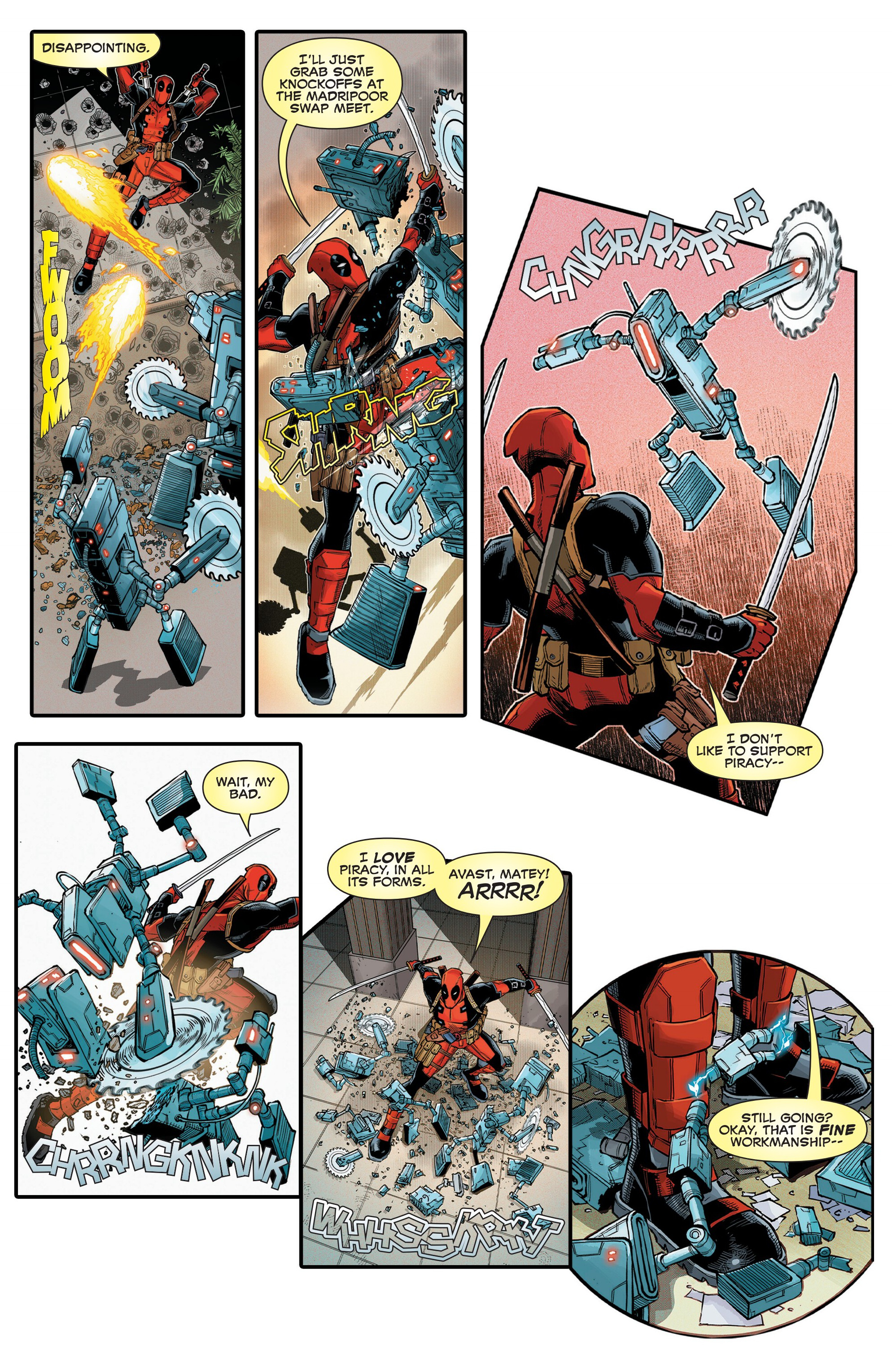 Deadpool vs. Wolverine: Slash 'Em Up (2025-): Chapter 1 - Page 5