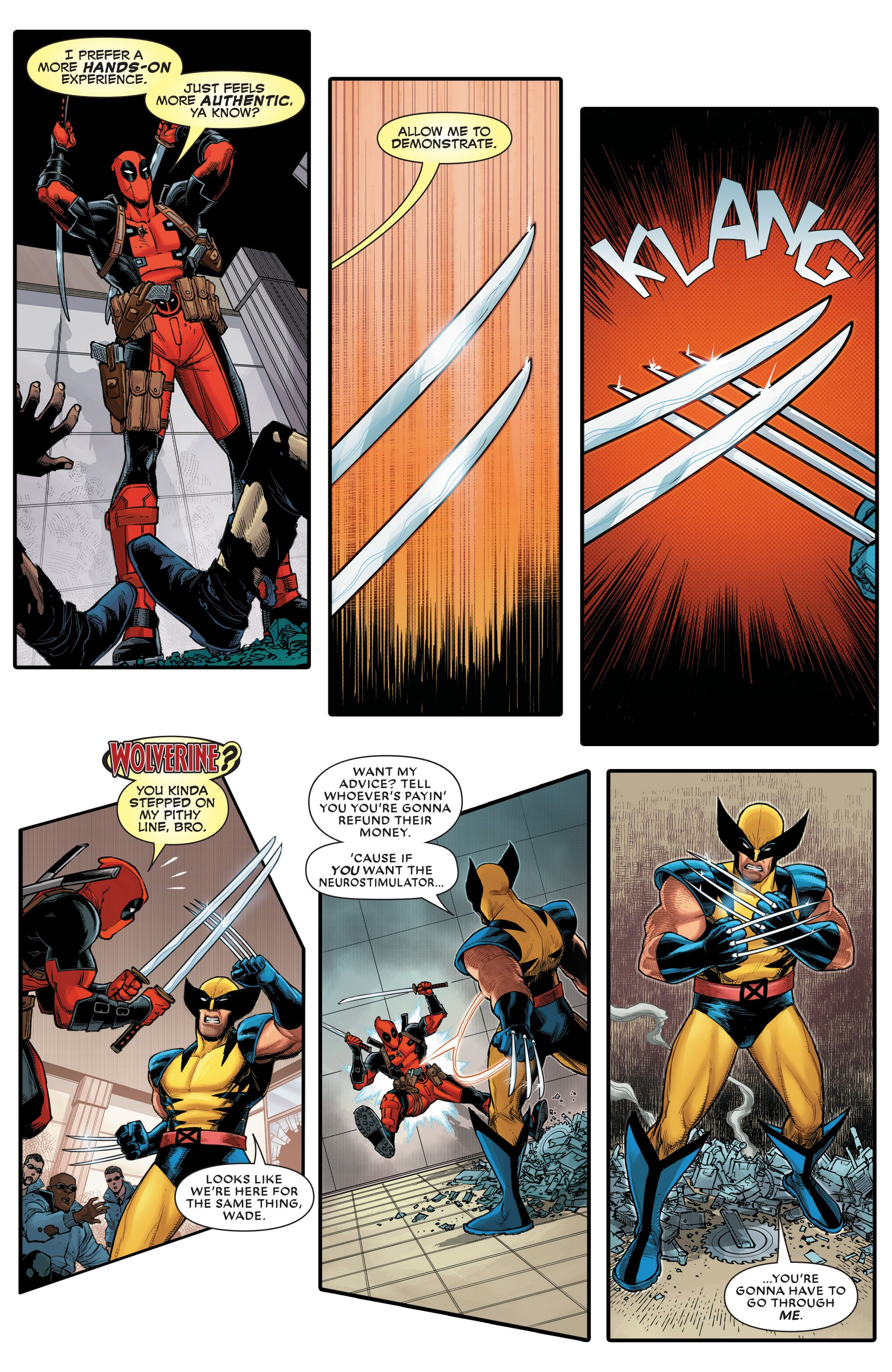 Deadpool vs. Wolverine: Slash 'Em Up (2025-): Chapter 1 - Page 7