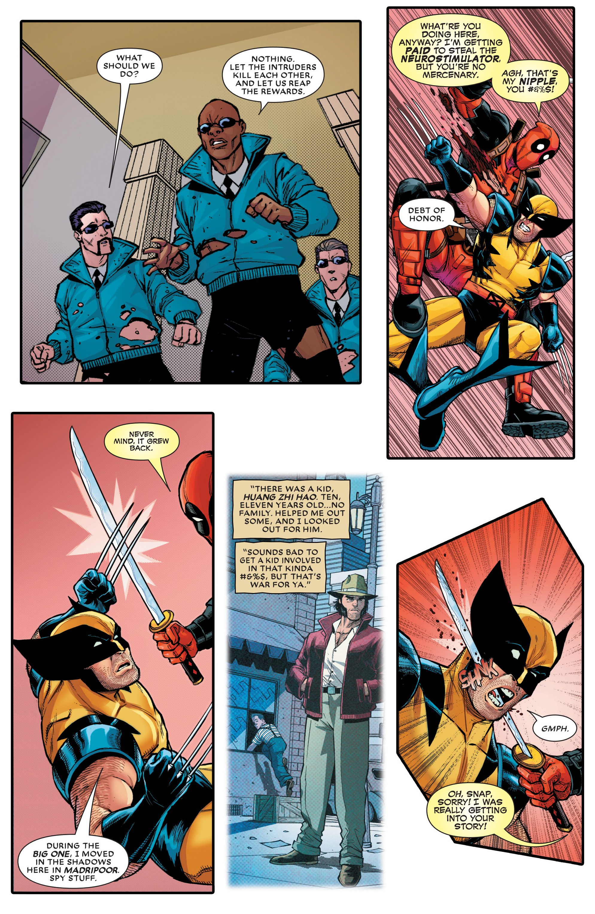 Deadpool vs. Wolverine: Slash 'Em Up (2025-): Chapter 1 - Page 9