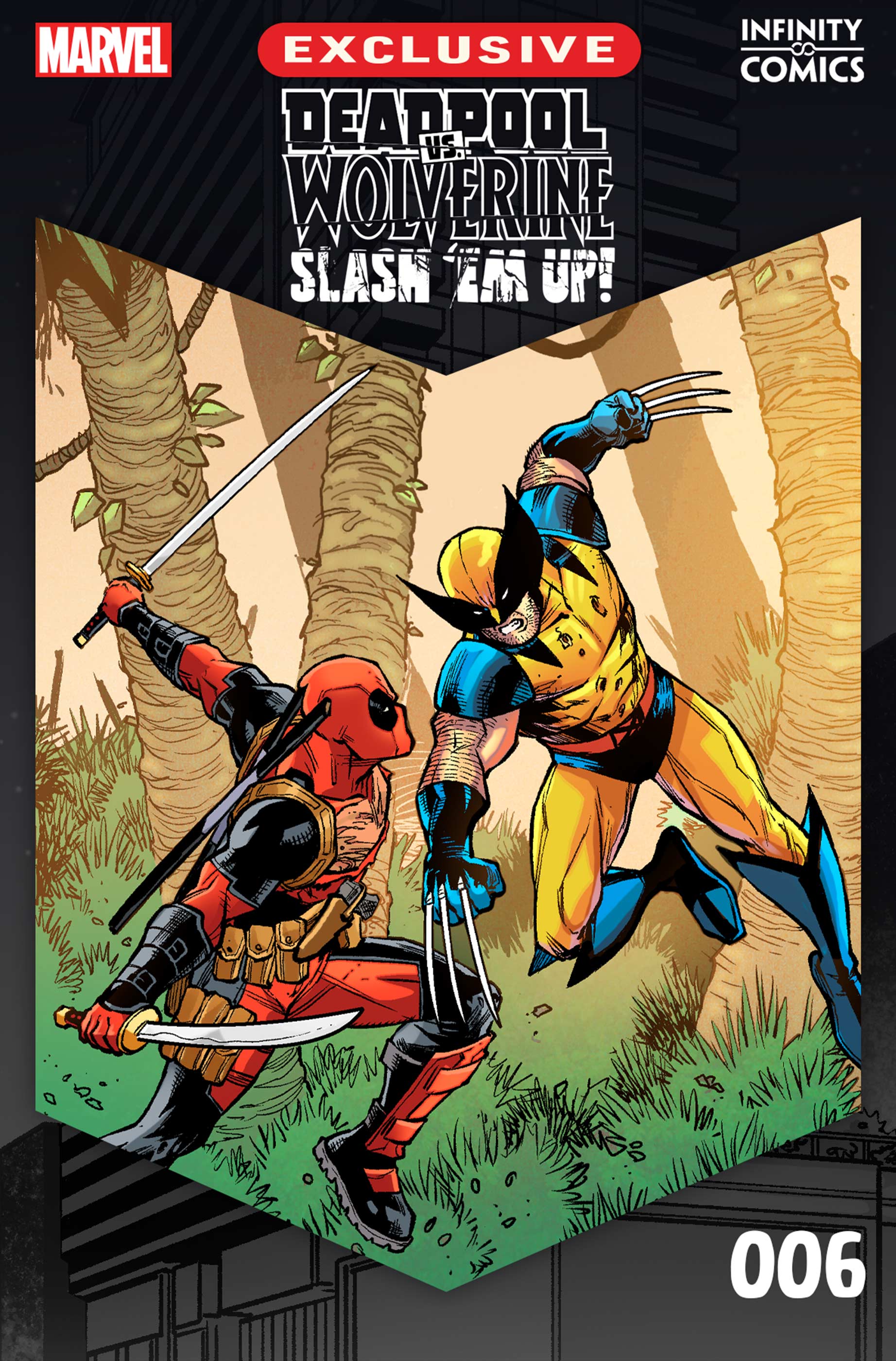 Deadpool vs. Wolverine: Slash 'Em Up - Infinity Comic (2024-): Chapter 6 - Page 1