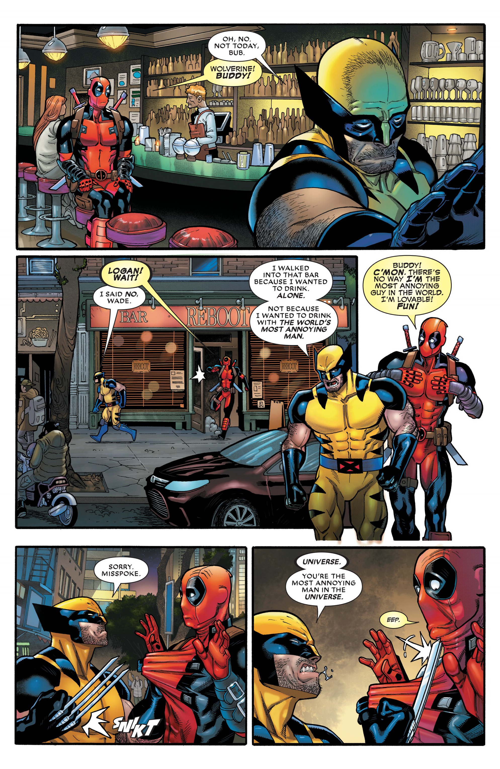 Deadpool / Wolverine: Weapon X-Traction (2024-): Chapter 1 - Page 5