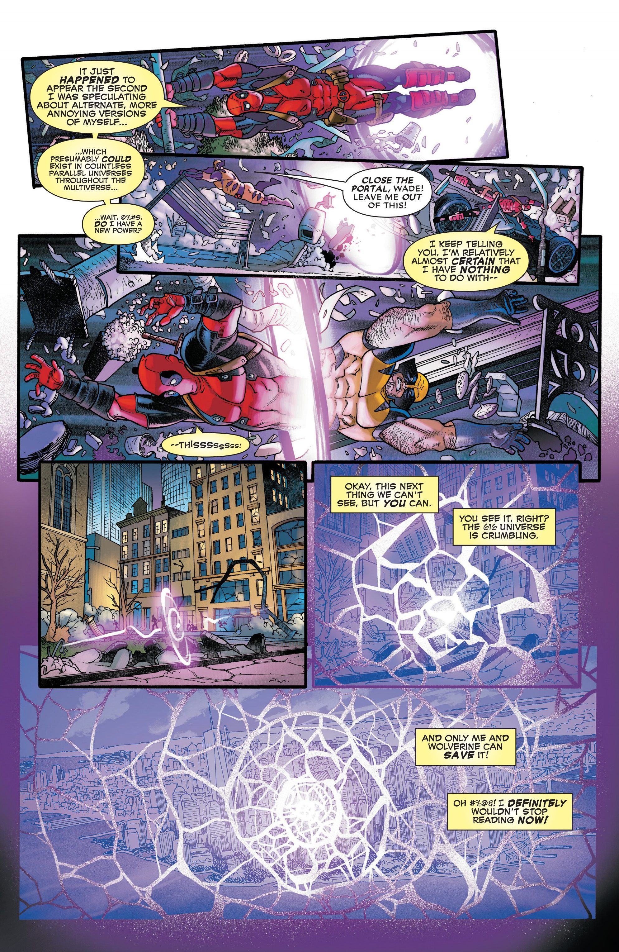 Deadpool / Wolverine: Weapon X-Traction (2024-): Chapter 1 - Page 7