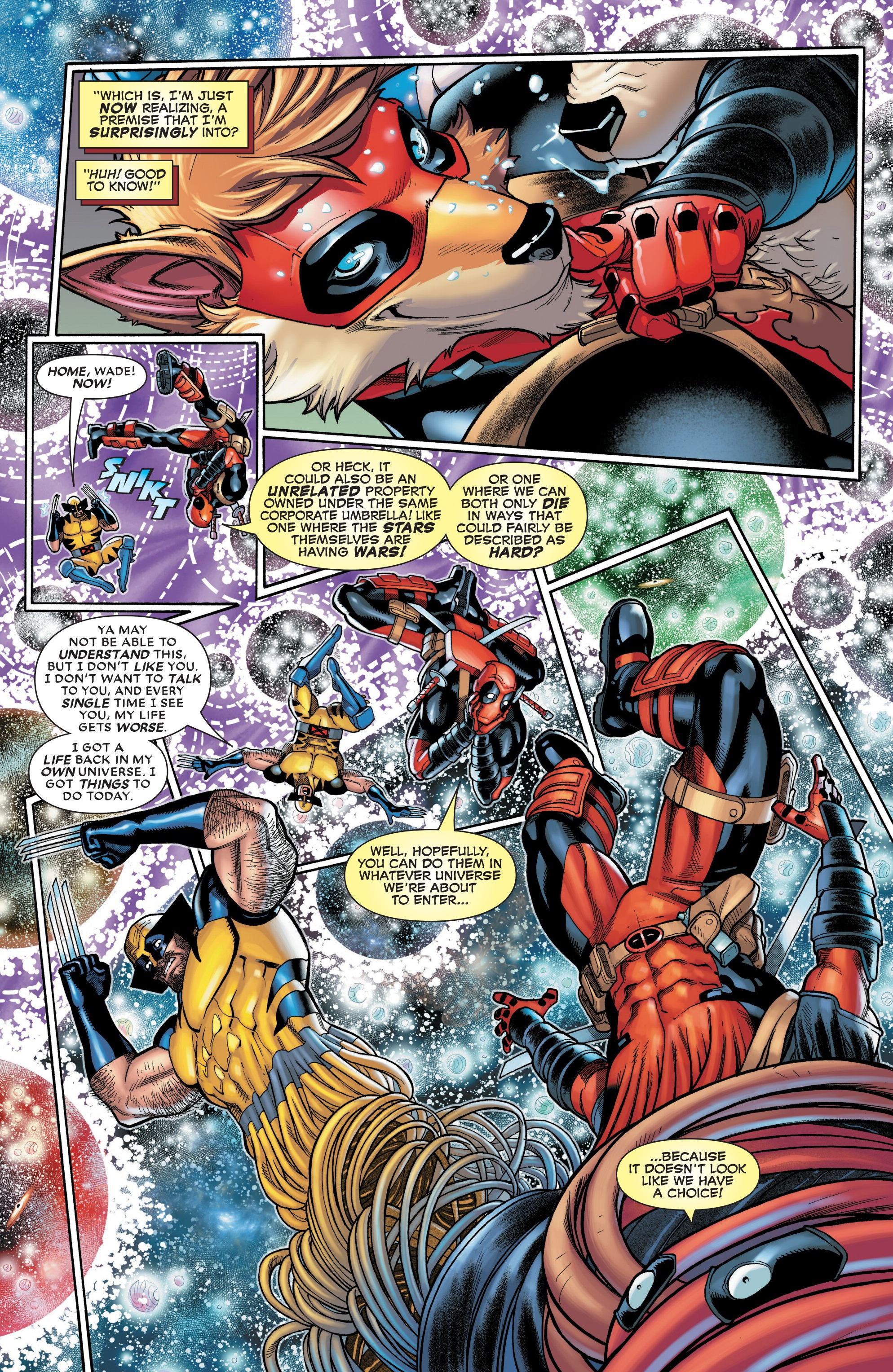 Deadpool / Wolverine: Weapon X-Traction (2024-): Chapter 1 - Page 10