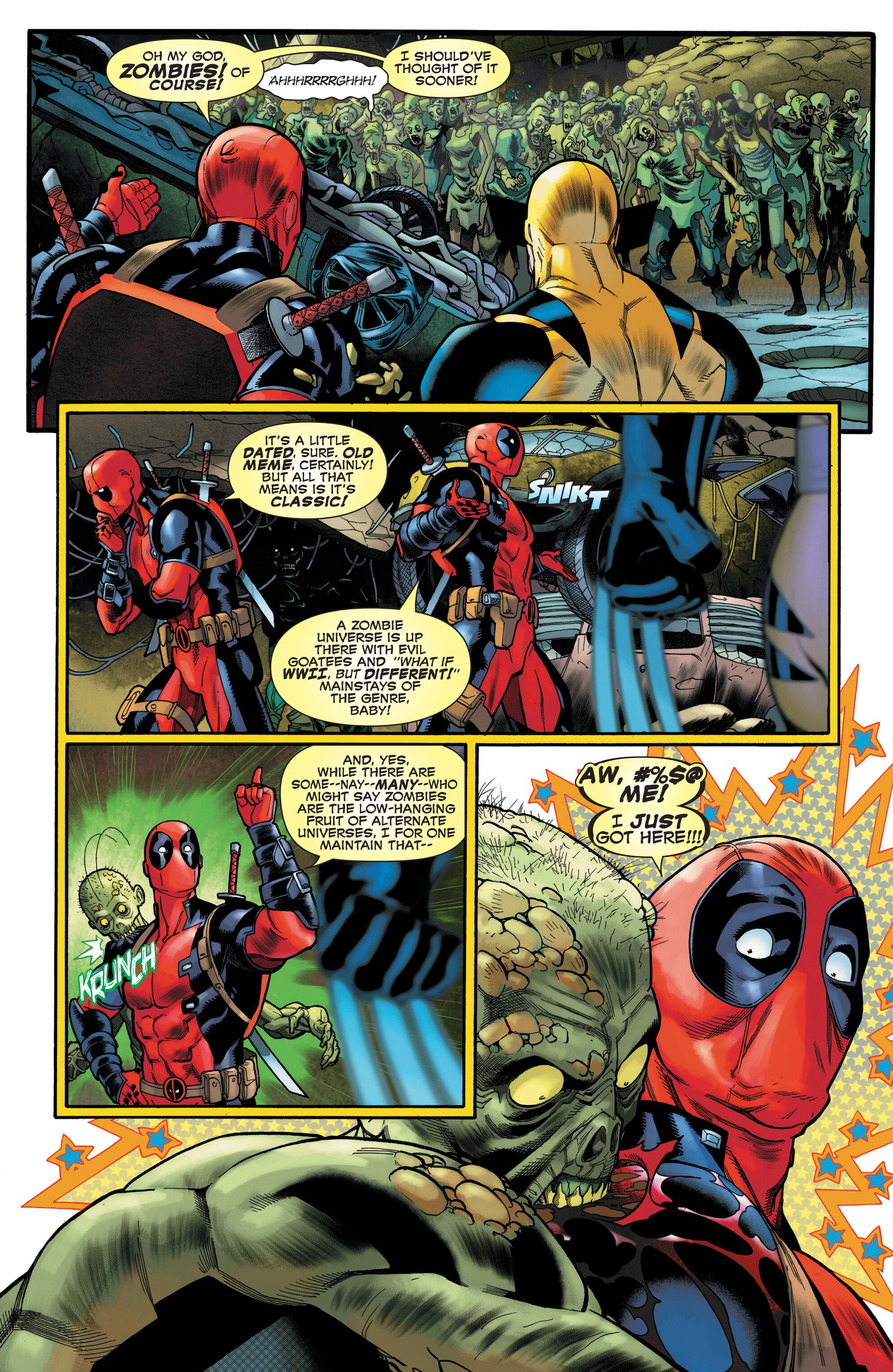 Deadpool / Wolverine: Weapon X-Traction (2024-): Chapter 1 - Page 12