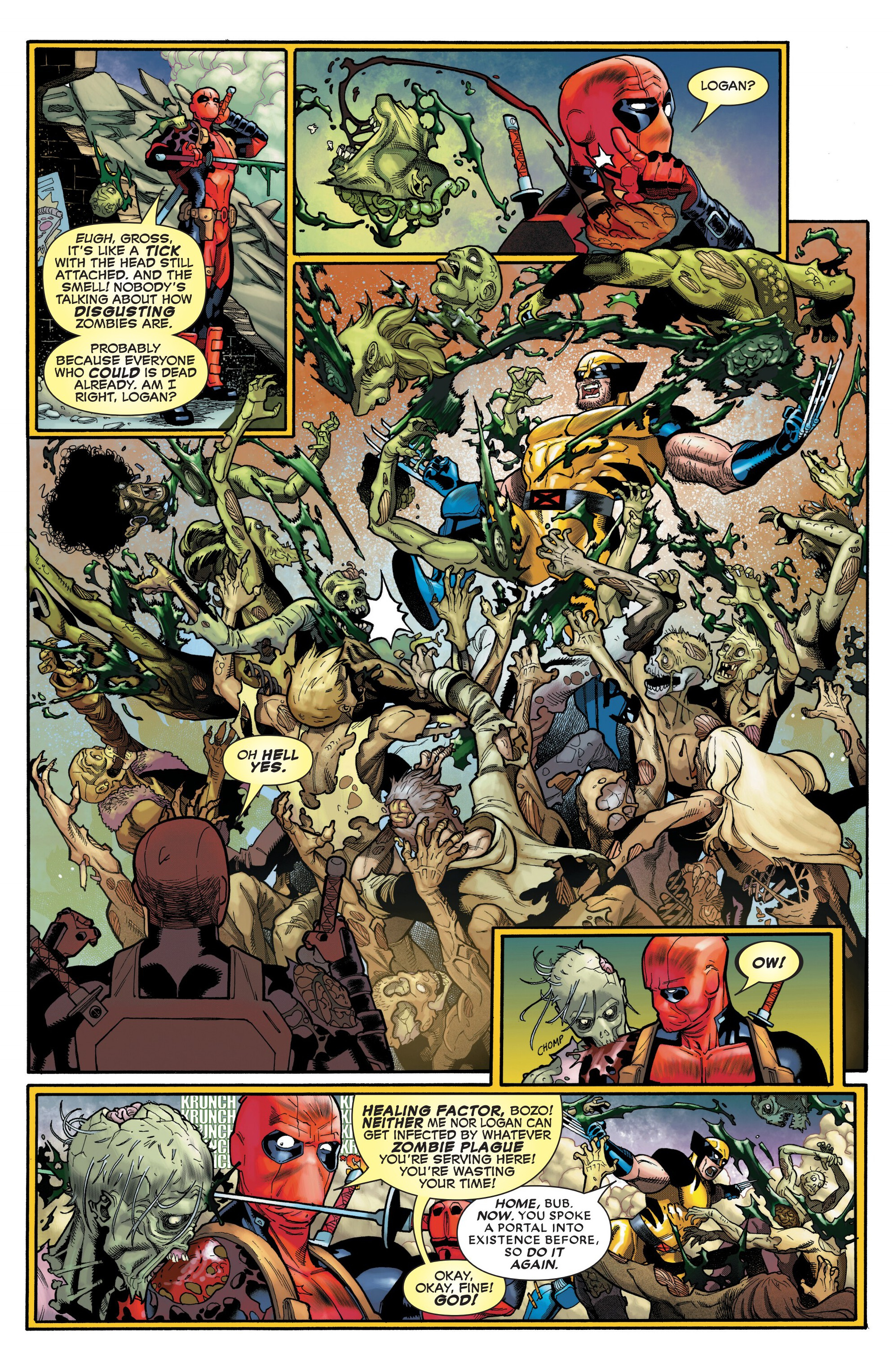Deadpool / Wolverine: Weapon X-Traction (2024-): Chapter 1 - Page 14