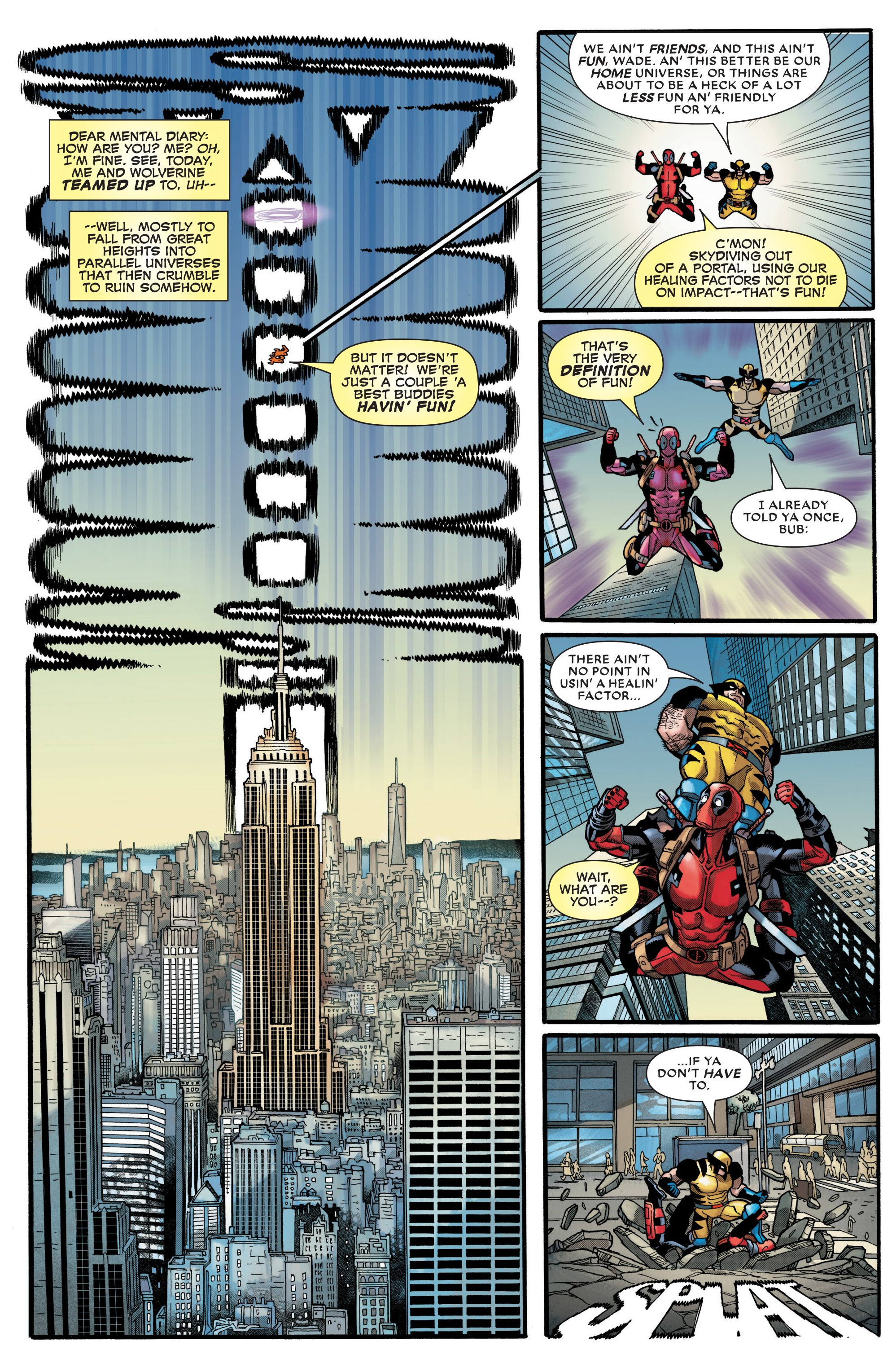 Deadpool / Wolverine: Weapon X-Traction (2024-): Chapter 1 - Page 18