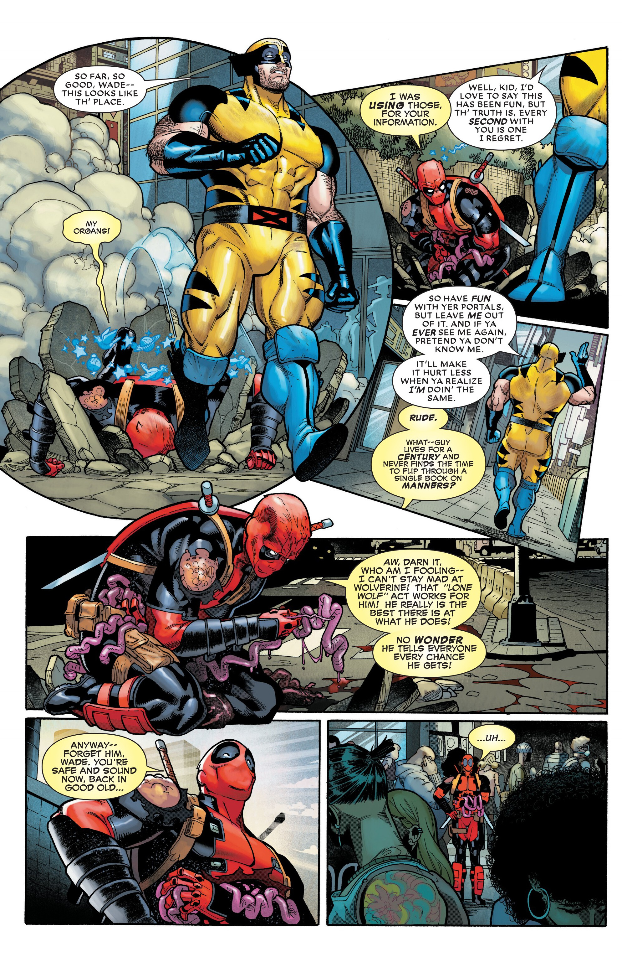 Deadpool / Wolverine: Weapon X-Traction (2024-): Chapter 1 - Page 19