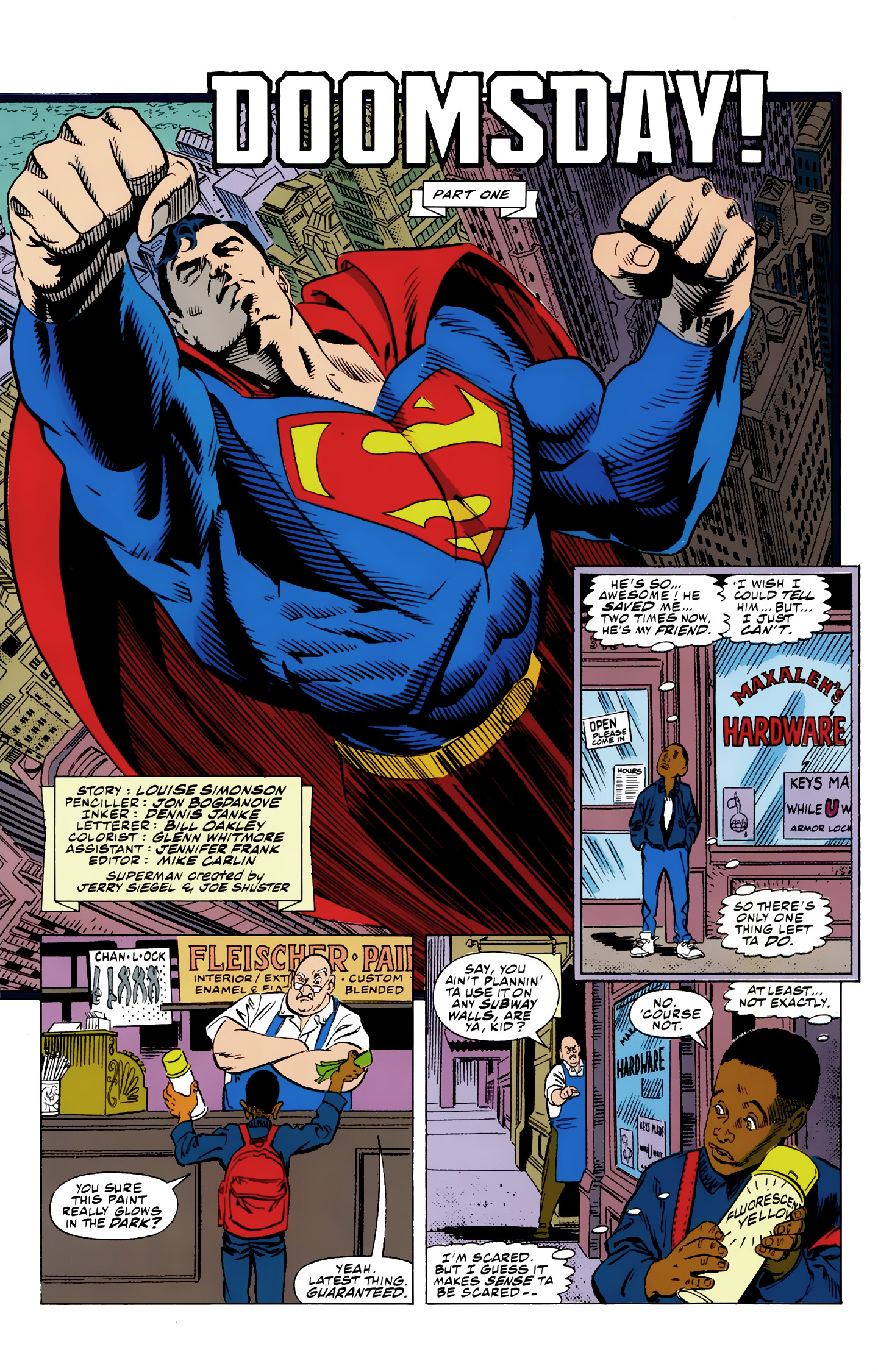 Death and Return of Superman Omnibus (1992-): Chapter Death-and-Return-of-Superman-Omnibus-1992-1 - Page 4