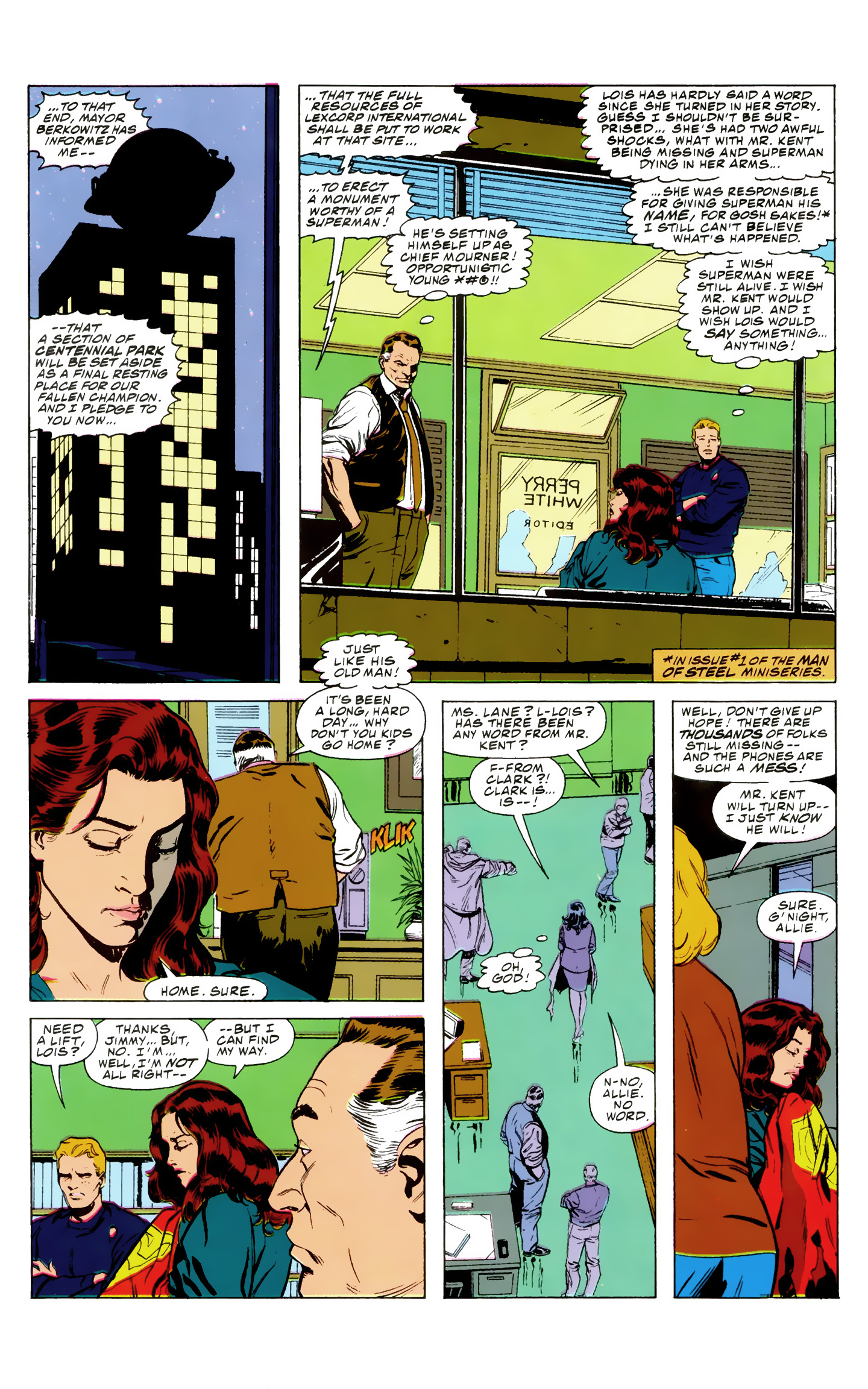 Death and Return of Superman Omnibus (1992-): Chapter Death-and-Return-of-Superman-Omnibus-1992-10 - Page 9