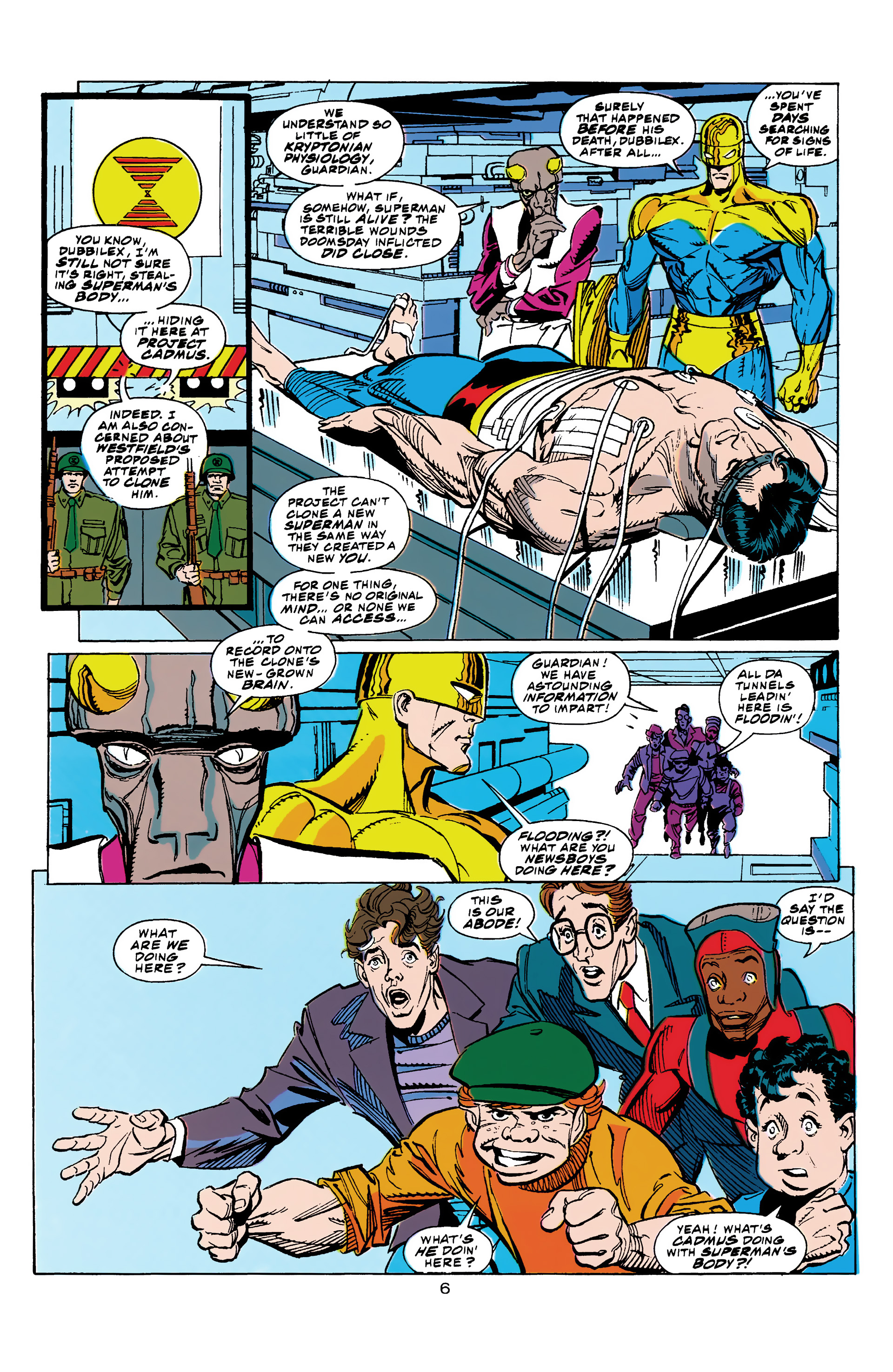 Death and Return of Superman Omnibus (1992-): Chapter Death-and-Return-of-Superman-Omnibus-1992-15 - Page 6