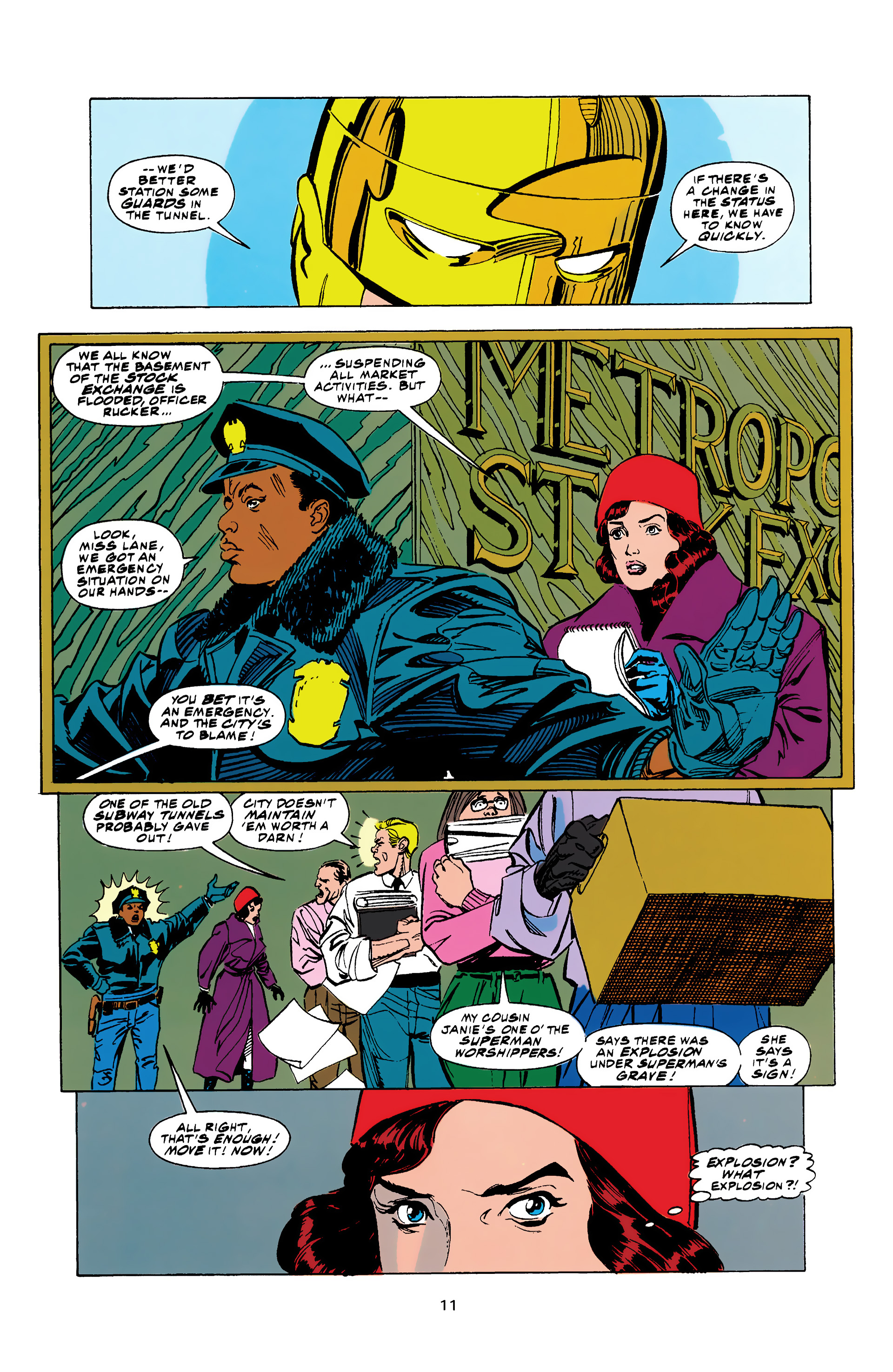 Death and Return of Superman Omnibus (1992-): Chapter Death-and-Return-of-Superman-Omnibus-1992-15 - Page 11