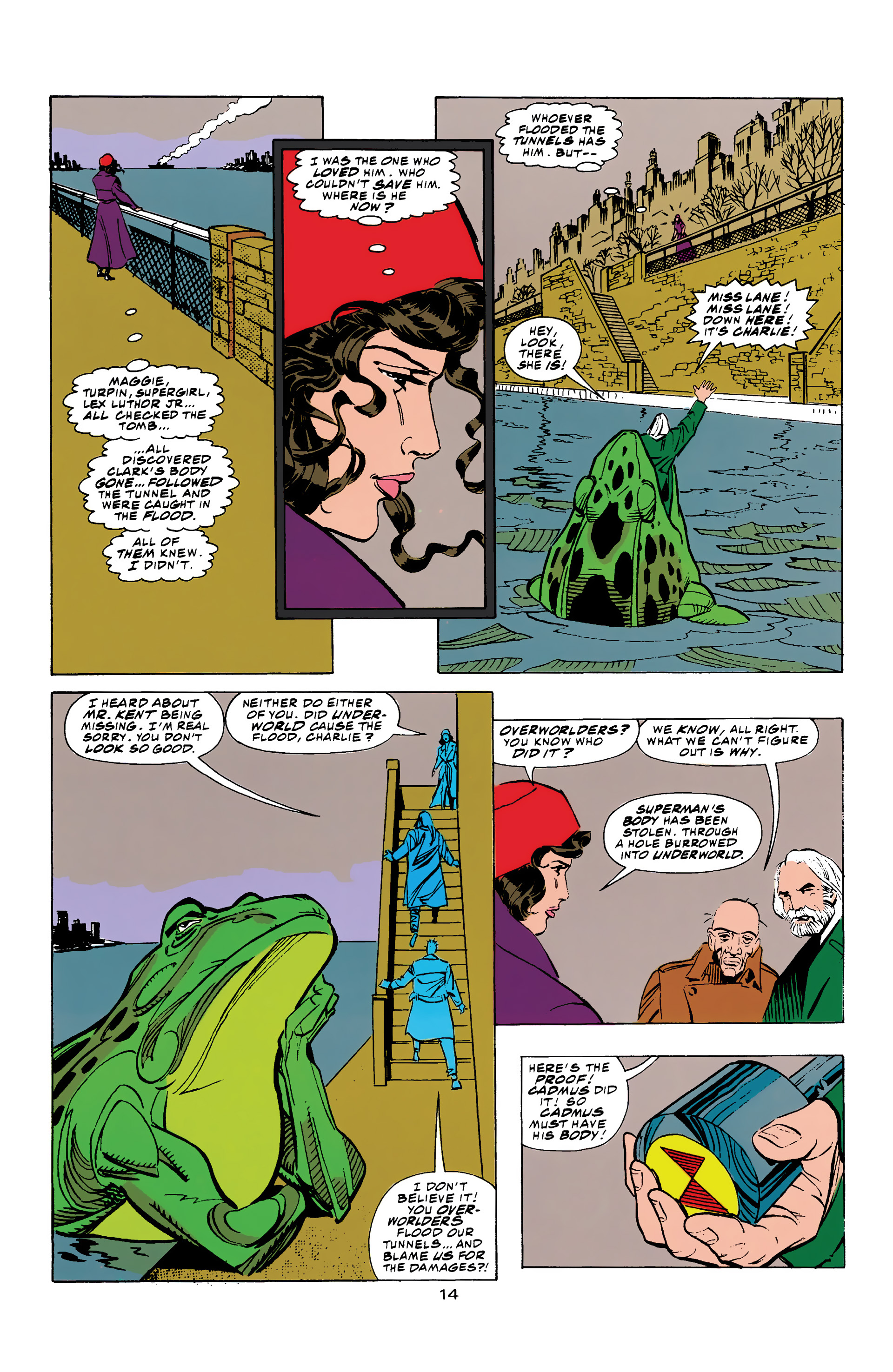 Death and Return of Superman Omnibus (1992-): Chapter Death-and-Return-of-Superman-Omnibus-1992-15 - Page 14