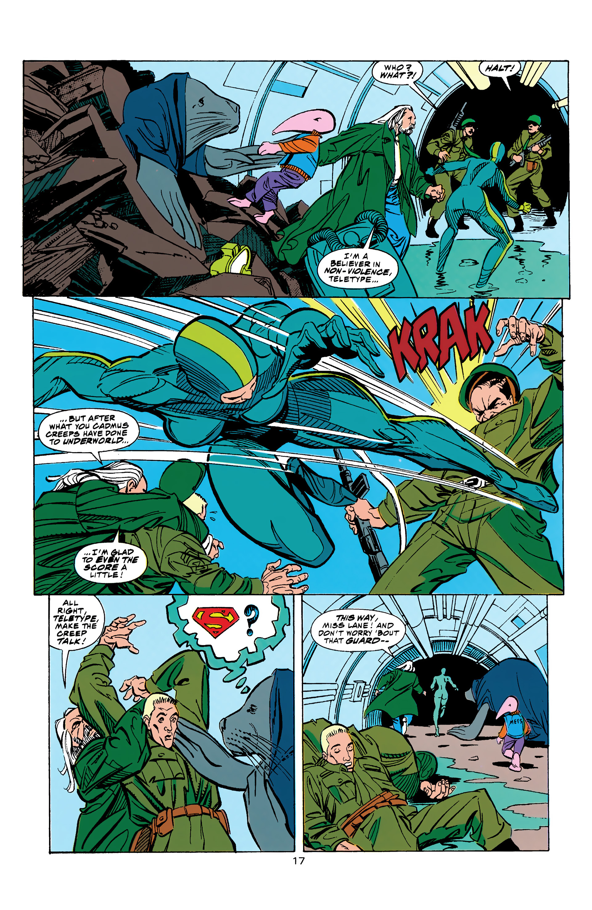 Death and Return of Superman Omnibus (1992-): Chapter Death-and-Return-of-Superman-Omnibus-1992-15 - Page 17