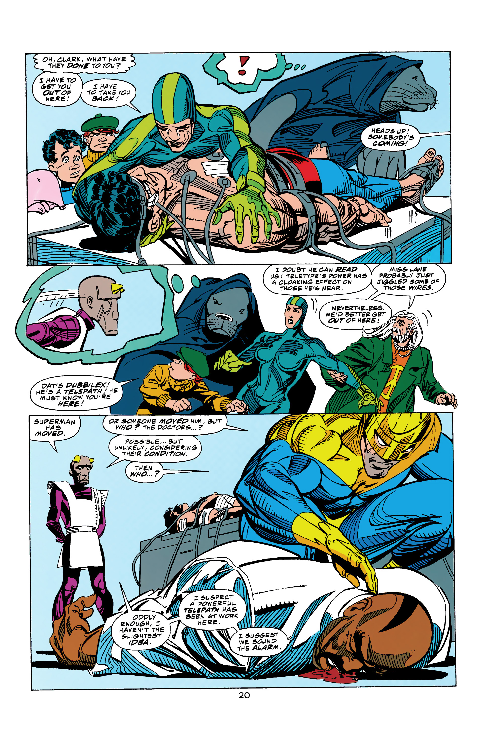 Death and Return of Superman Omnibus (1992-): Chapter Death-and-Return-of-Superman-Omnibus-1992-15 - Page 20