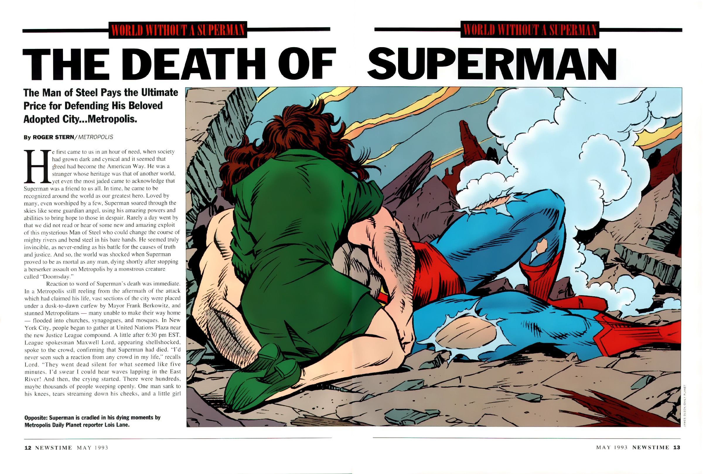 Death and Return of Superman Omnibus (1992-): Chapter Death-and-Return-of-Superman-Omnibus-1992-19 - Page 13