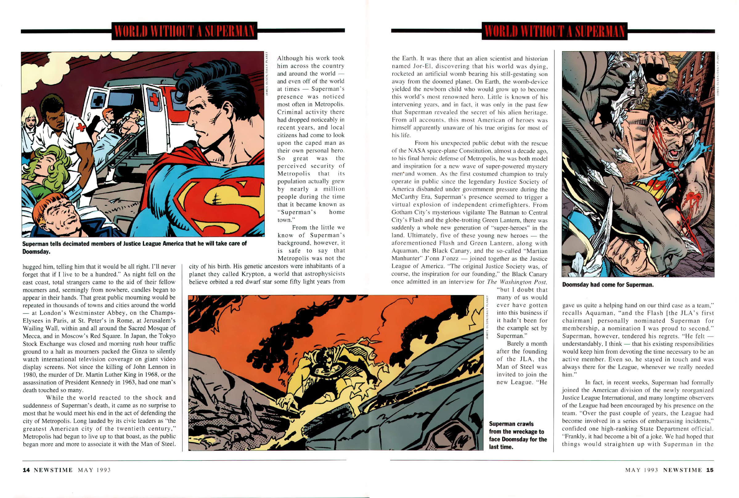 Death and Return of Superman Omnibus (1992-): Chapter Death-and-Return-of-Superman-Omnibus-1992-19 - Page 14