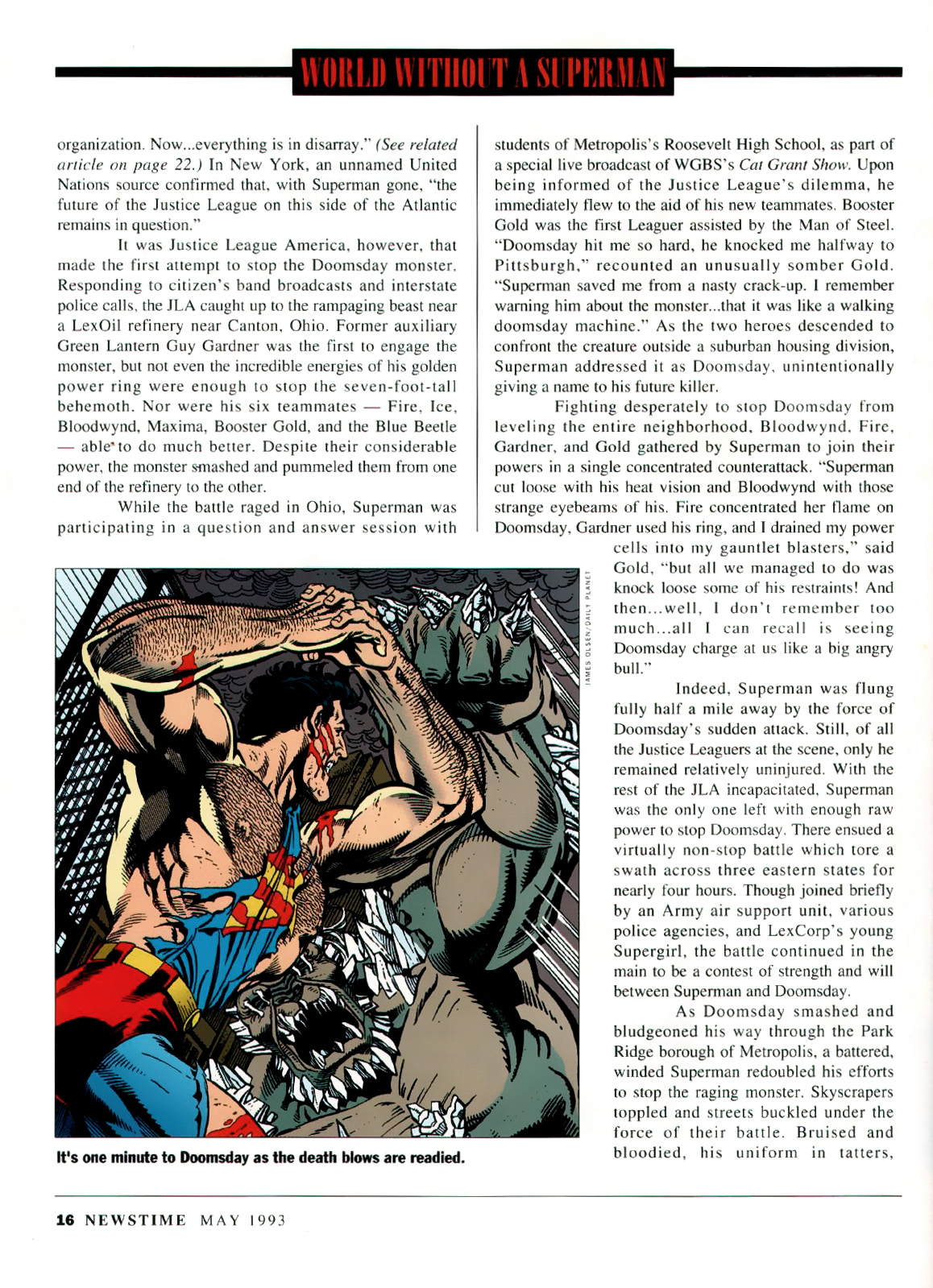 Death and Return of Superman Omnibus (1992-): Chapter Death-and-Return-of-Superman-Omnibus-1992-19 - Page 15