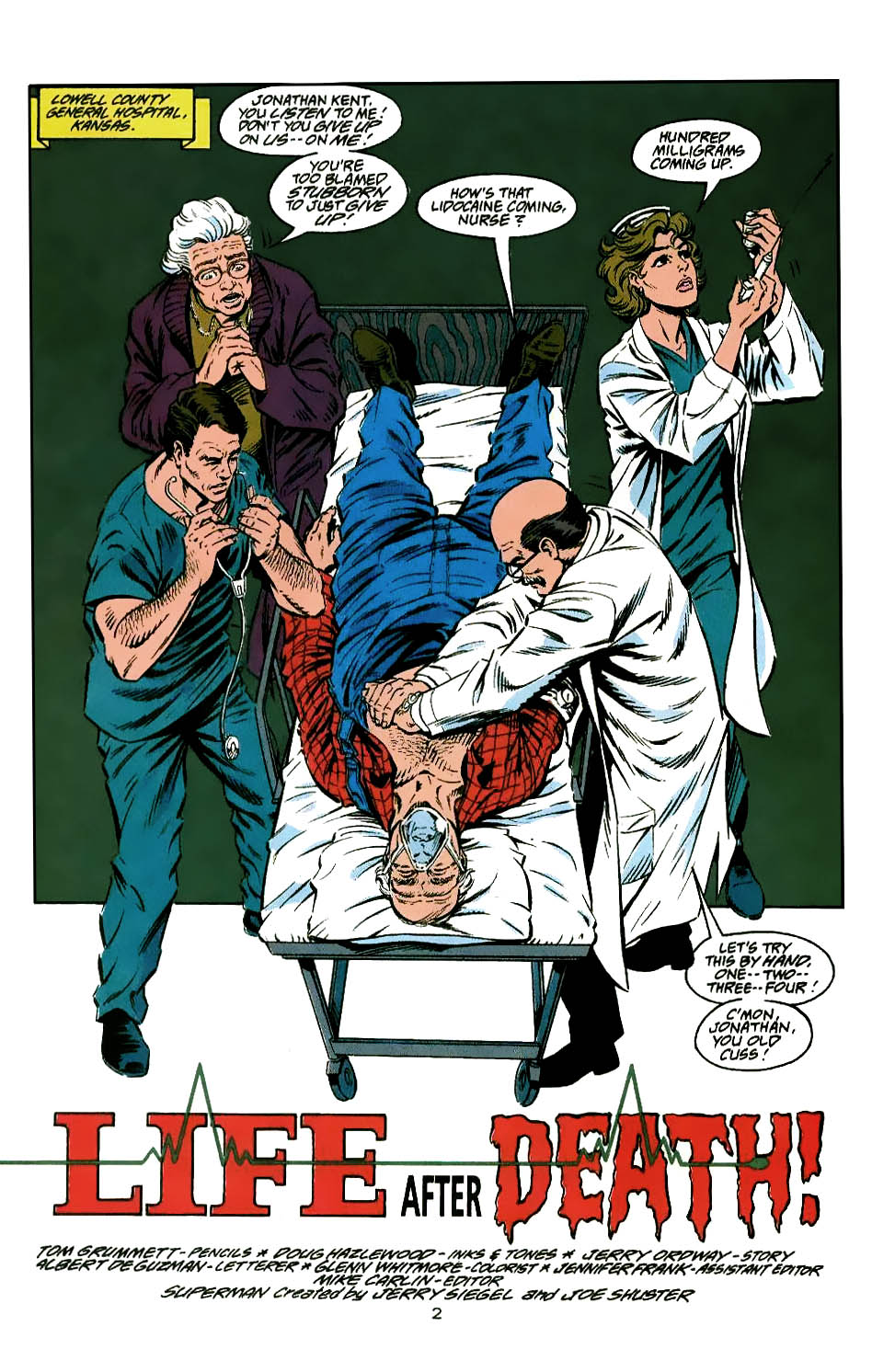 Death and Return of Superman Omnibus (1992-): Chapter Death-and-Return-of-Superman-Omnibus-1992-20 - Page 3