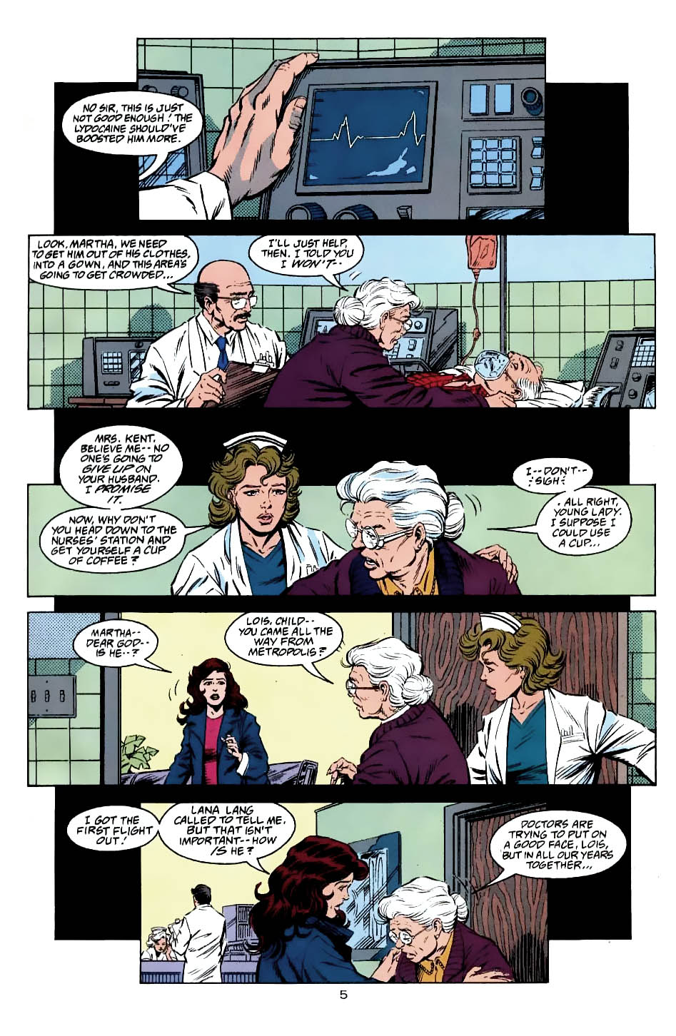 Death and Return of Superman Omnibus (1992-): Chapter Death-and-Return-of-Superman-Omnibus-1992-20 - Page 6
