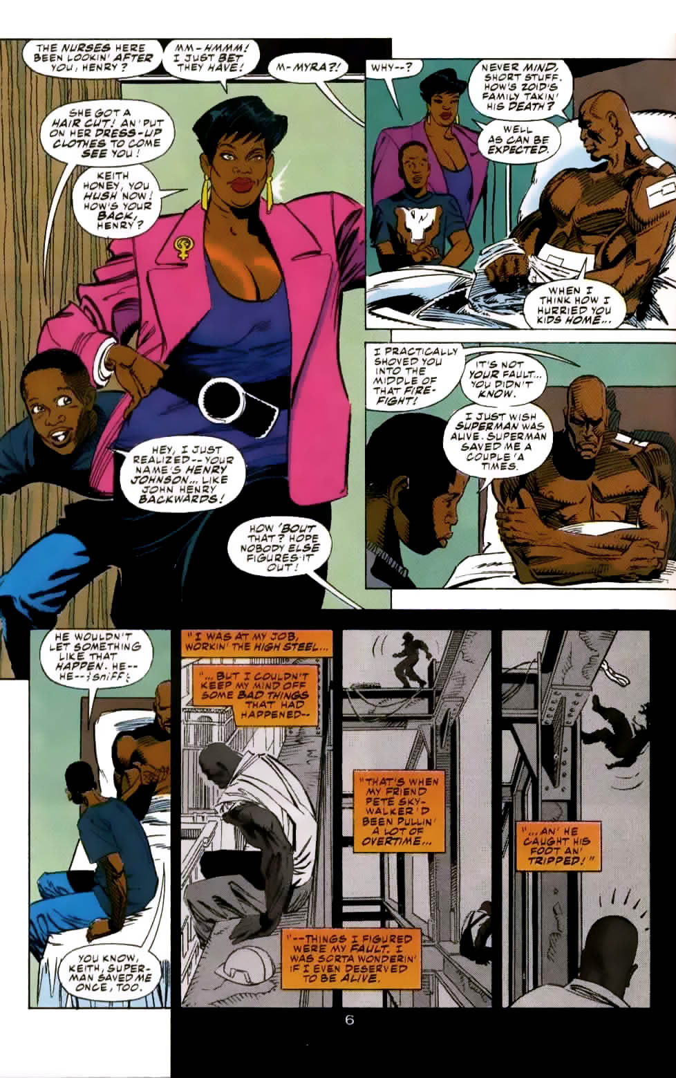 Death and Return of Superman Omnibus (1992-): Chapter Death-and-Return-of-Superman-Omnibus-1992-22 - Page 6