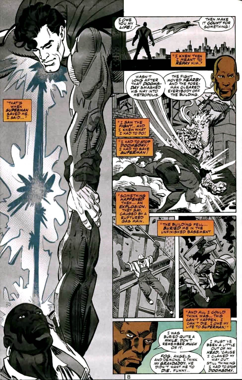 Death and Return of Superman Omnibus (1992-): Chapter Death-and-Return-of-Superman-Omnibus-1992-22 - Page 8