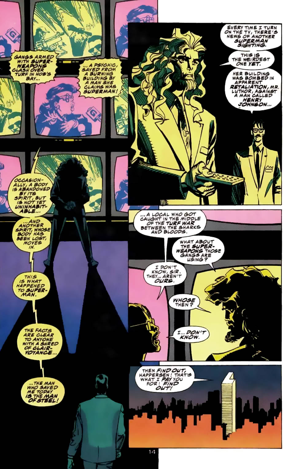 Death and Return of Superman Omnibus (1992-): Chapter Death-and-Return-of-Superman-Omnibus-1992-22 - Page 14