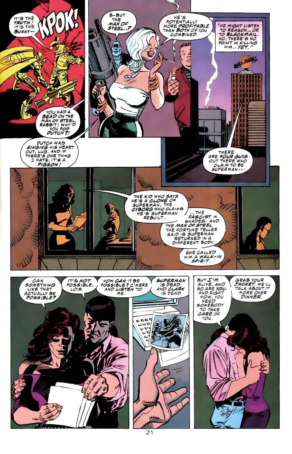 Death and Return of Superman Omnibus (1992-): Chapter Death-and-Return-of-Superman-Omnibus-1992-22 - Page 21