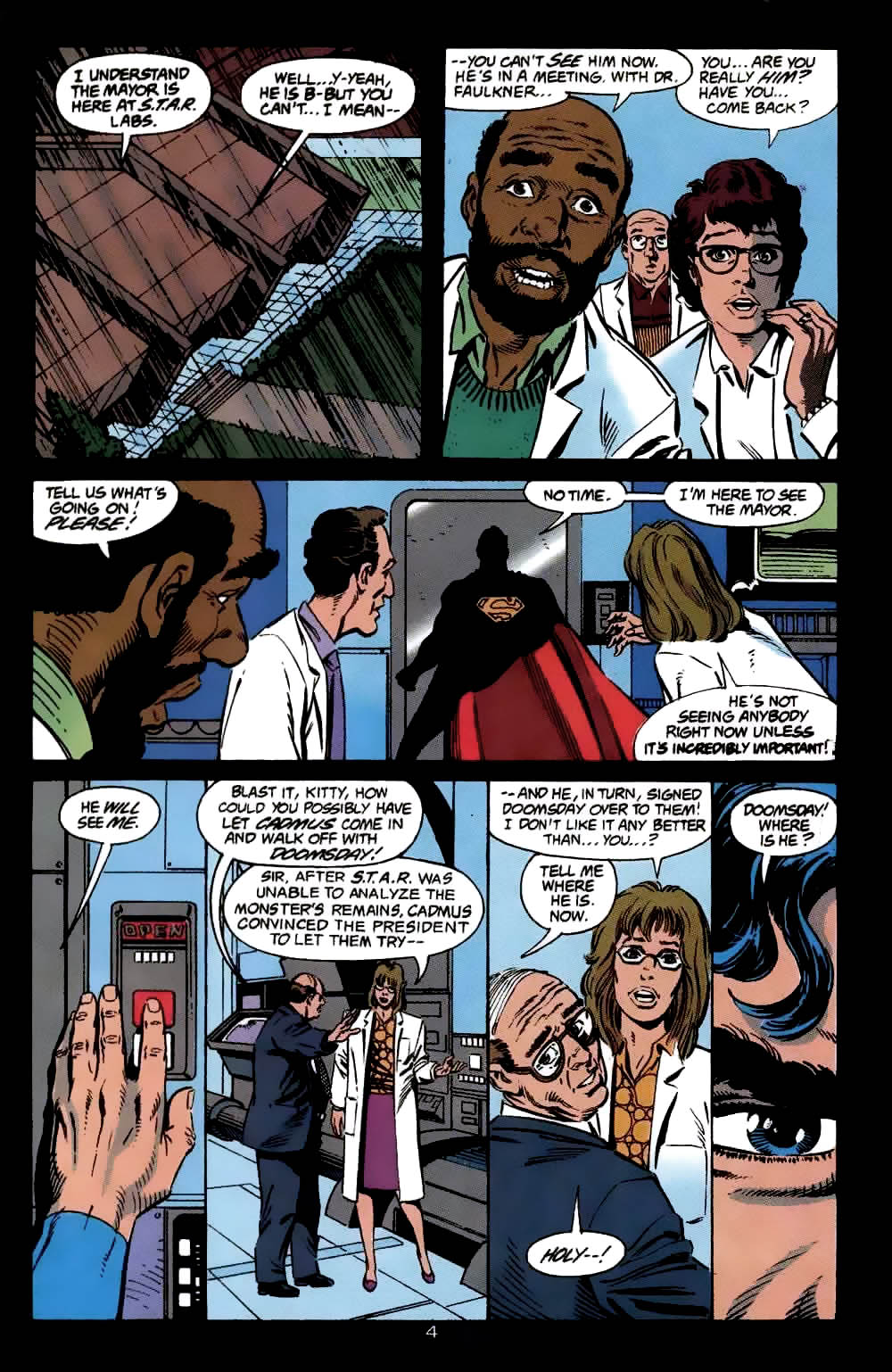 Death and Return of Superman Omnibus (1992-): Chapter Death-and-Return-of-Superman-Omnibus-1992-23 - Page 5