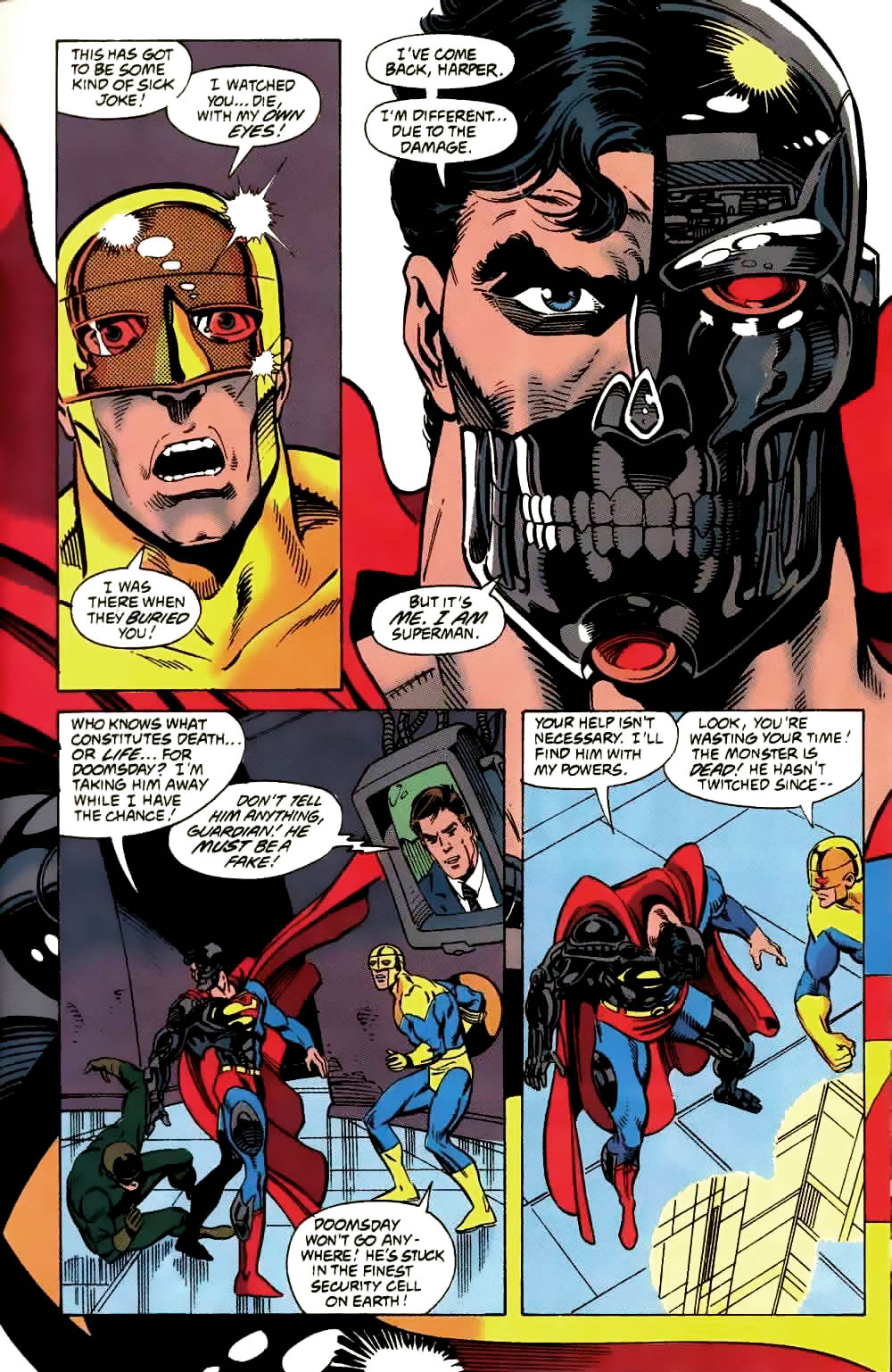 Death and Return of Superman Omnibus (1992-): Chapter Death-and-Return-of-Superman-Omnibus-1992-23 - Page 12