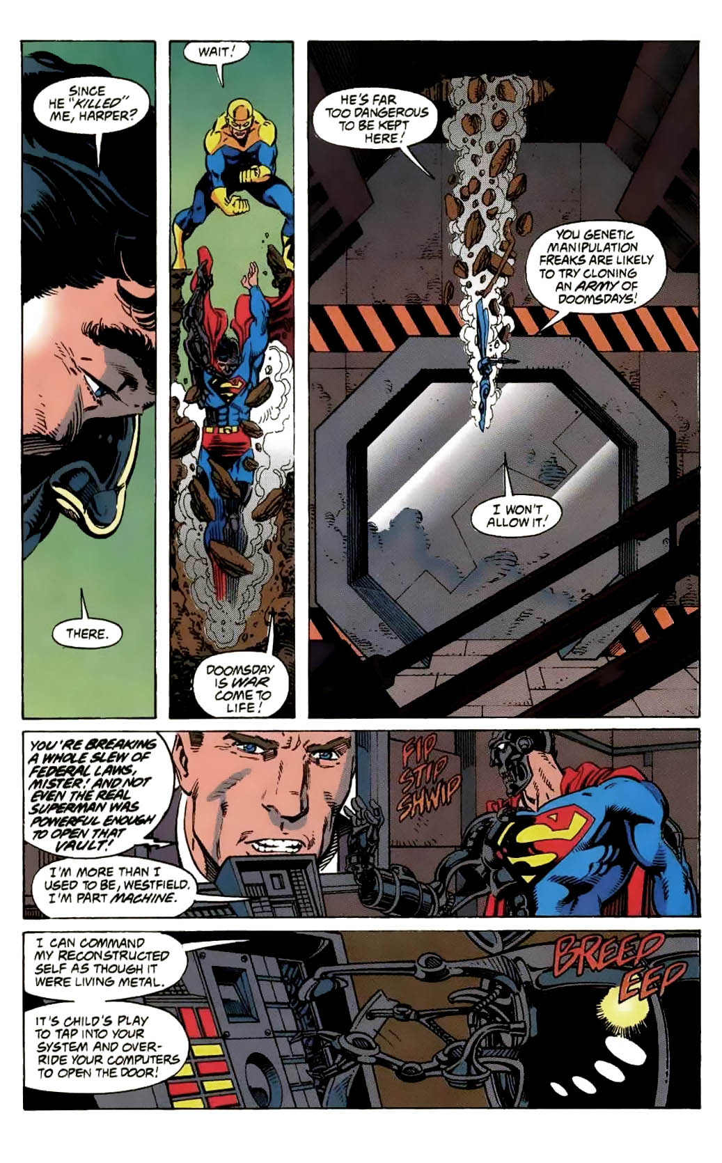 Death and Return of Superman Omnibus (1992-): Chapter Death-and-Return-of-Superman-Omnibus-1992-23 - Page 13