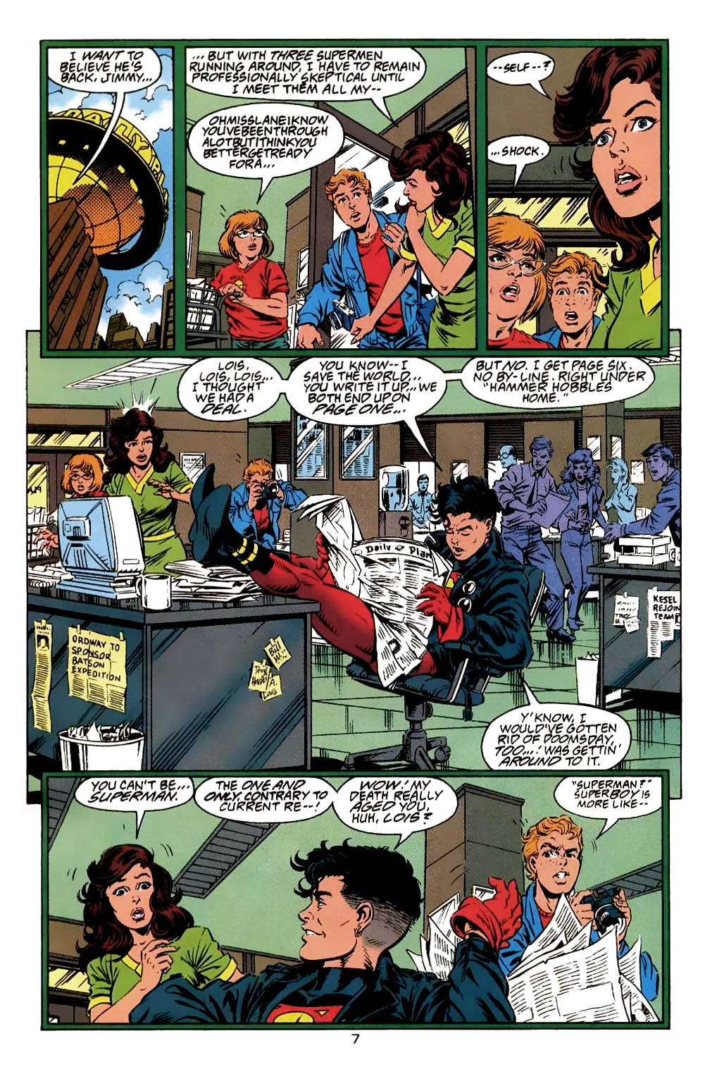 Death and Return of Superman Omnibus (1992-): Chapter Death-and-Return-of-Superman-Omnibus-1992-24 - Page 8