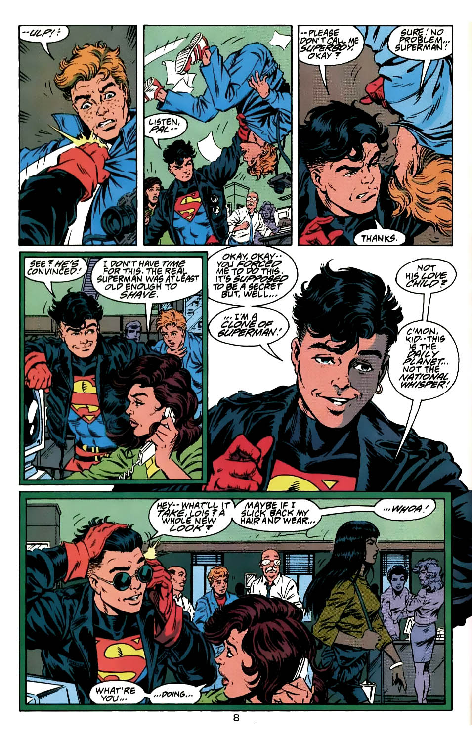 Death and Return of Superman Omnibus (1992-): Chapter Death-and-Return-of-Superman-Omnibus-1992-24 - Page 9
