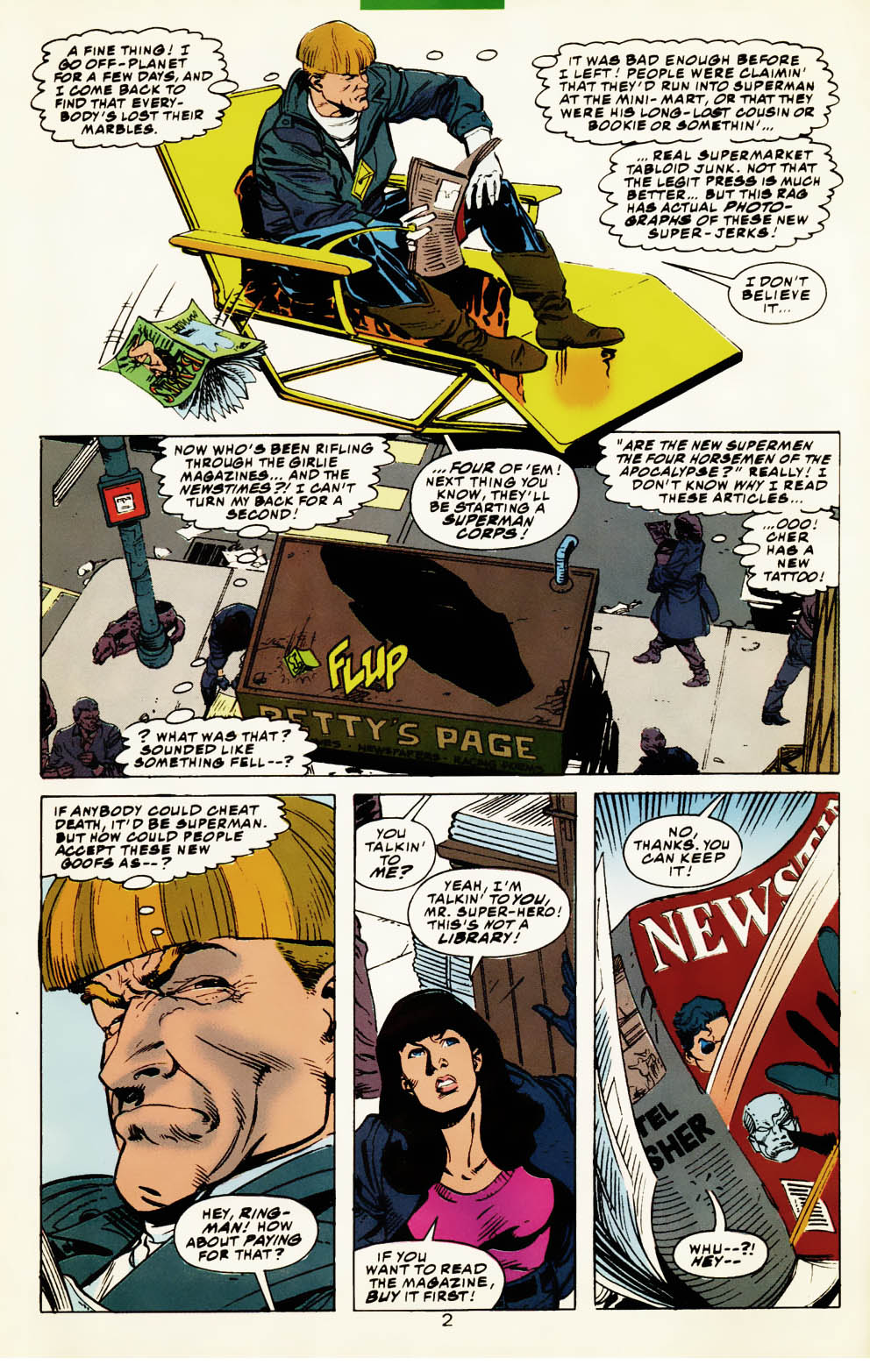 Death and Return of Superman Omnibus (1992-): Chapter Death-and-Return-of-Superman-Omnibus-1992-25 - Page 3