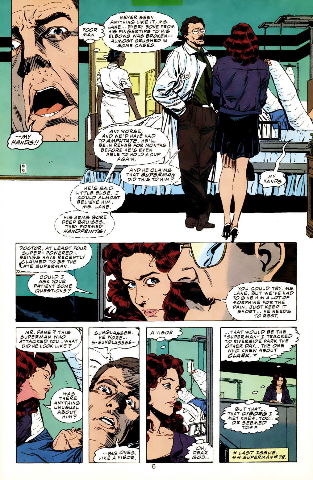 Death and Return of Superman Omnibus (1992-): Chapter Death-and-Return-of-Superman-Omnibus-1992-25 - Page 7
