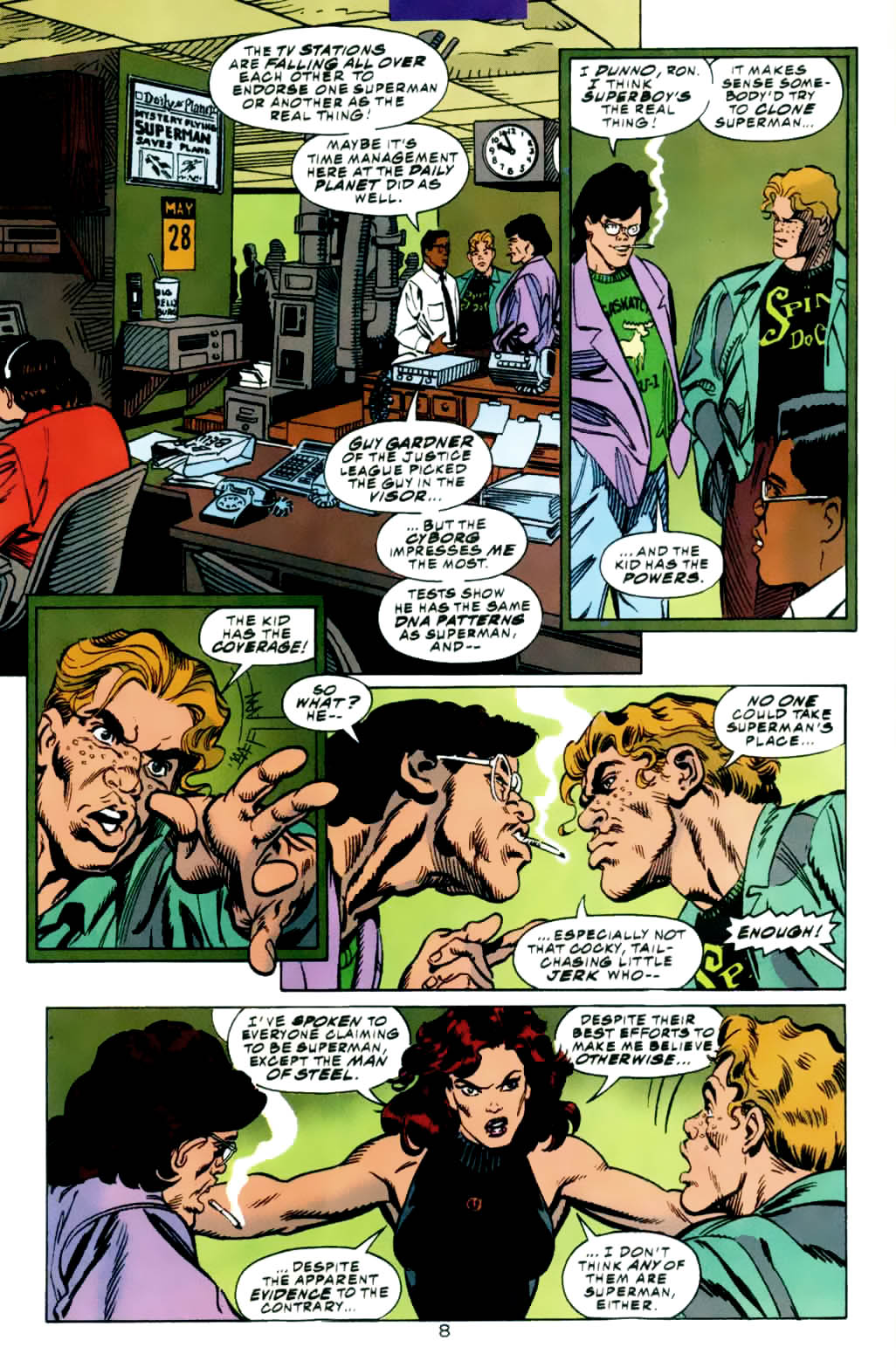 Death and Return of Superman Omnibus (1992-): Chapter Death-and-Return-of-Superman-Omnibus-1992-26 - Page 8